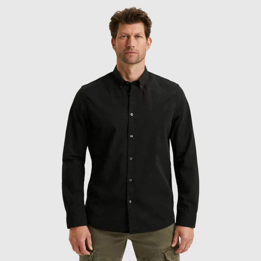 PME LEGEND Langarmhemd, mit Logo Stickerei günstig online kaufen