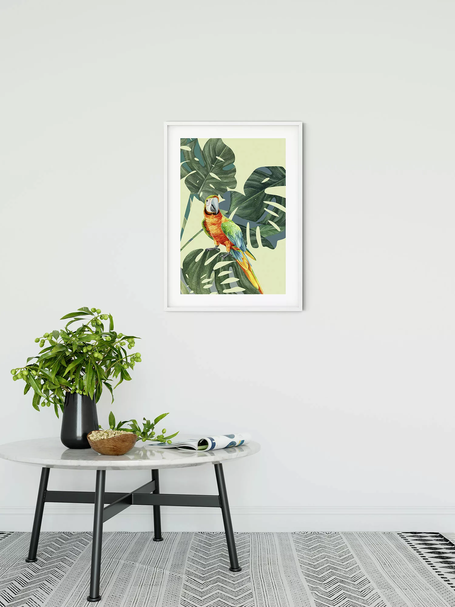 Komar Poster »Green-Winged Macaw«, (1 St.), Kinderzimmer, Schlafzimmer, Woh günstig online kaufen