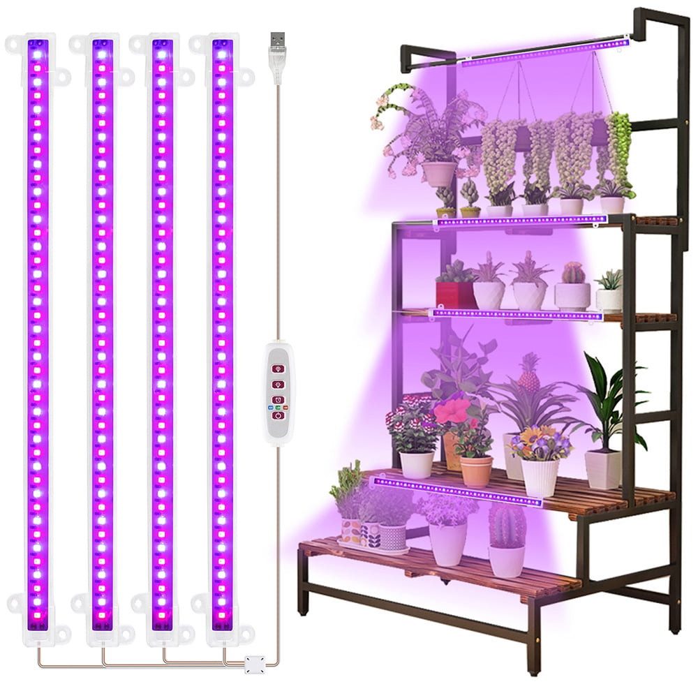 RWEUOQ Pflanzenlampe LED Pflanzenlampe, 4-Köpfe Pflanzen günstig online kaufen