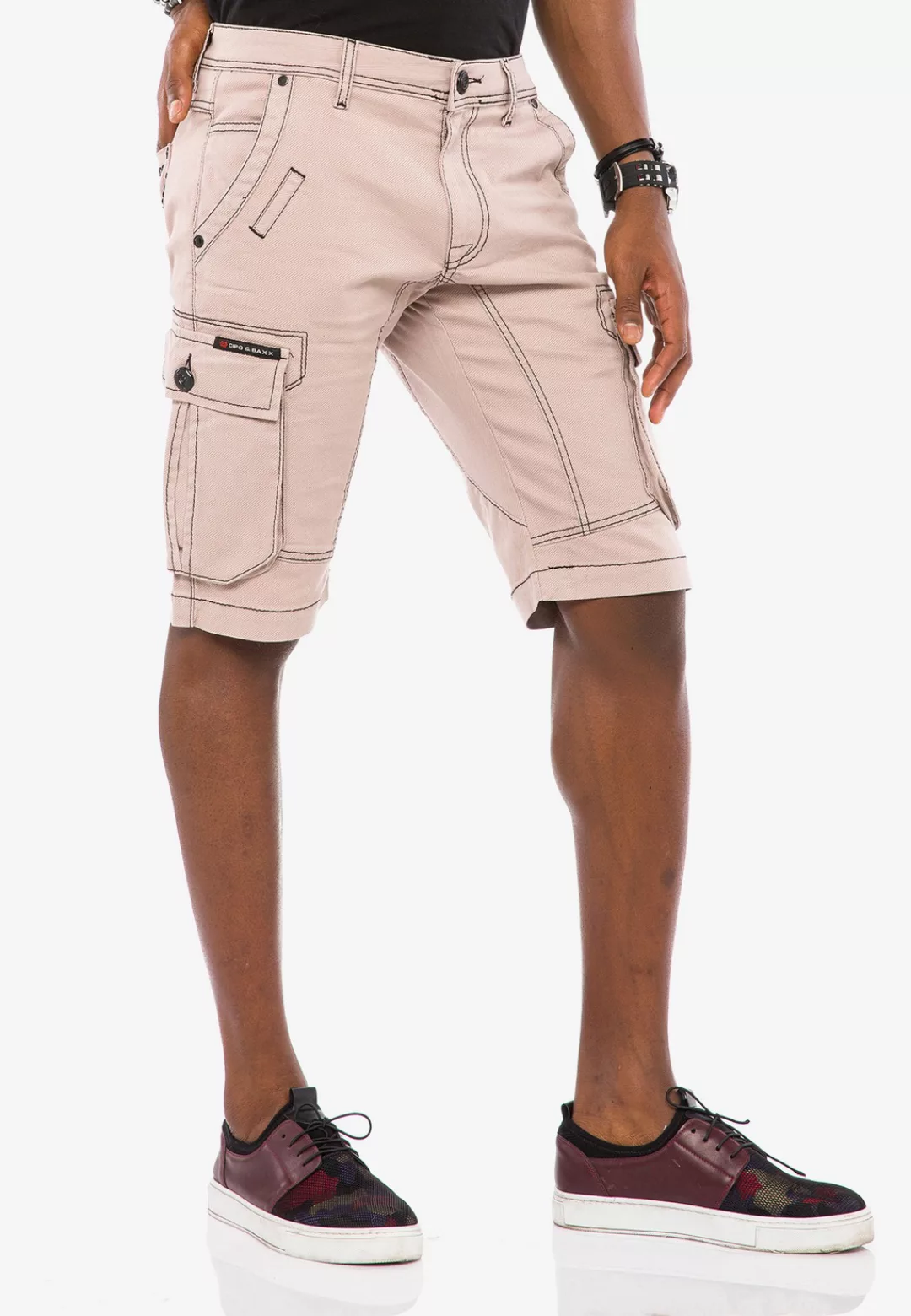 Cipo & Baxx Shorts, mit Cargotaschen günstig online kaufen