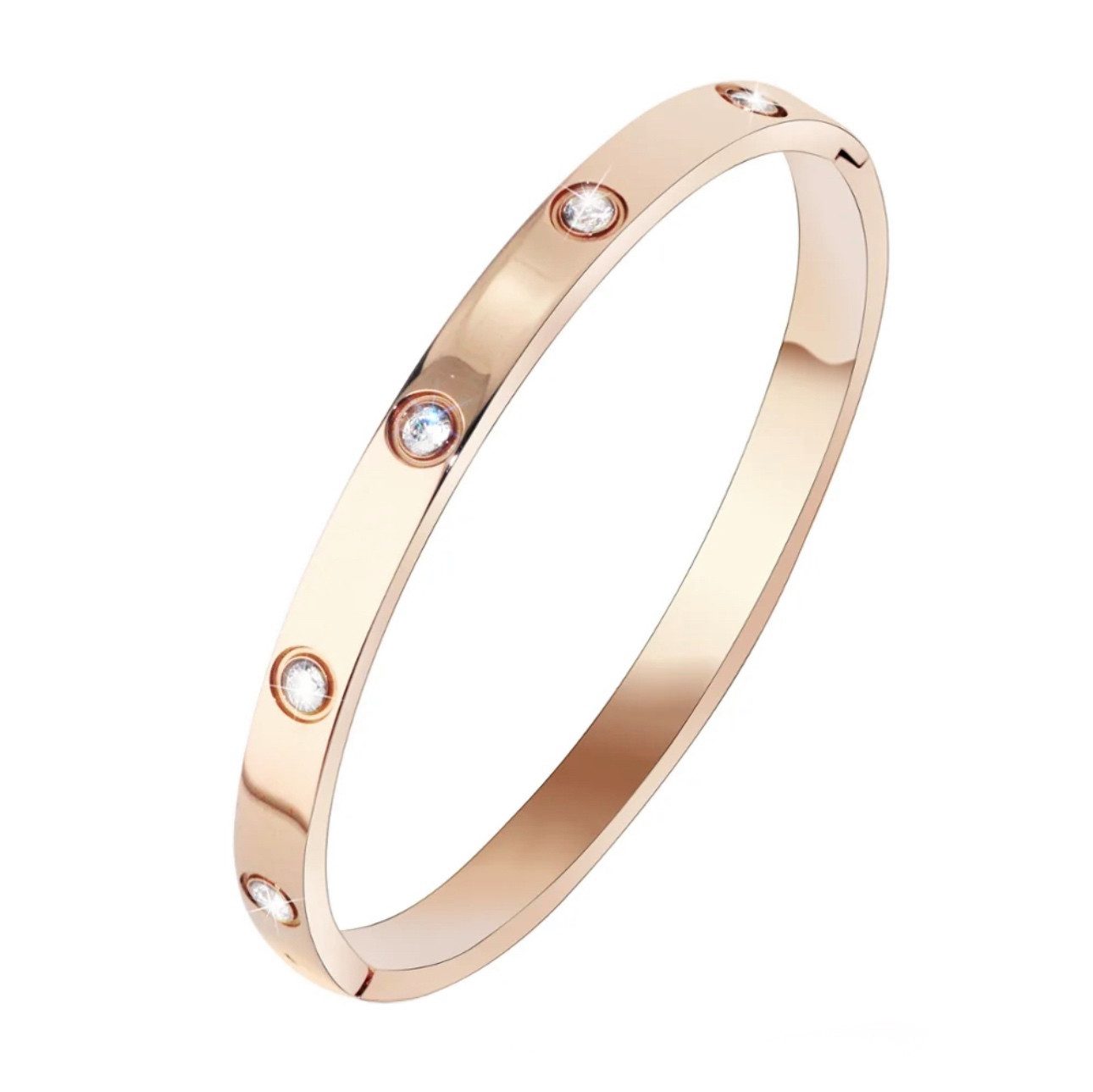 ROUGEMONT Edelstahlarmband Massives Edelstahl Armband Gold günstig online kaufen
