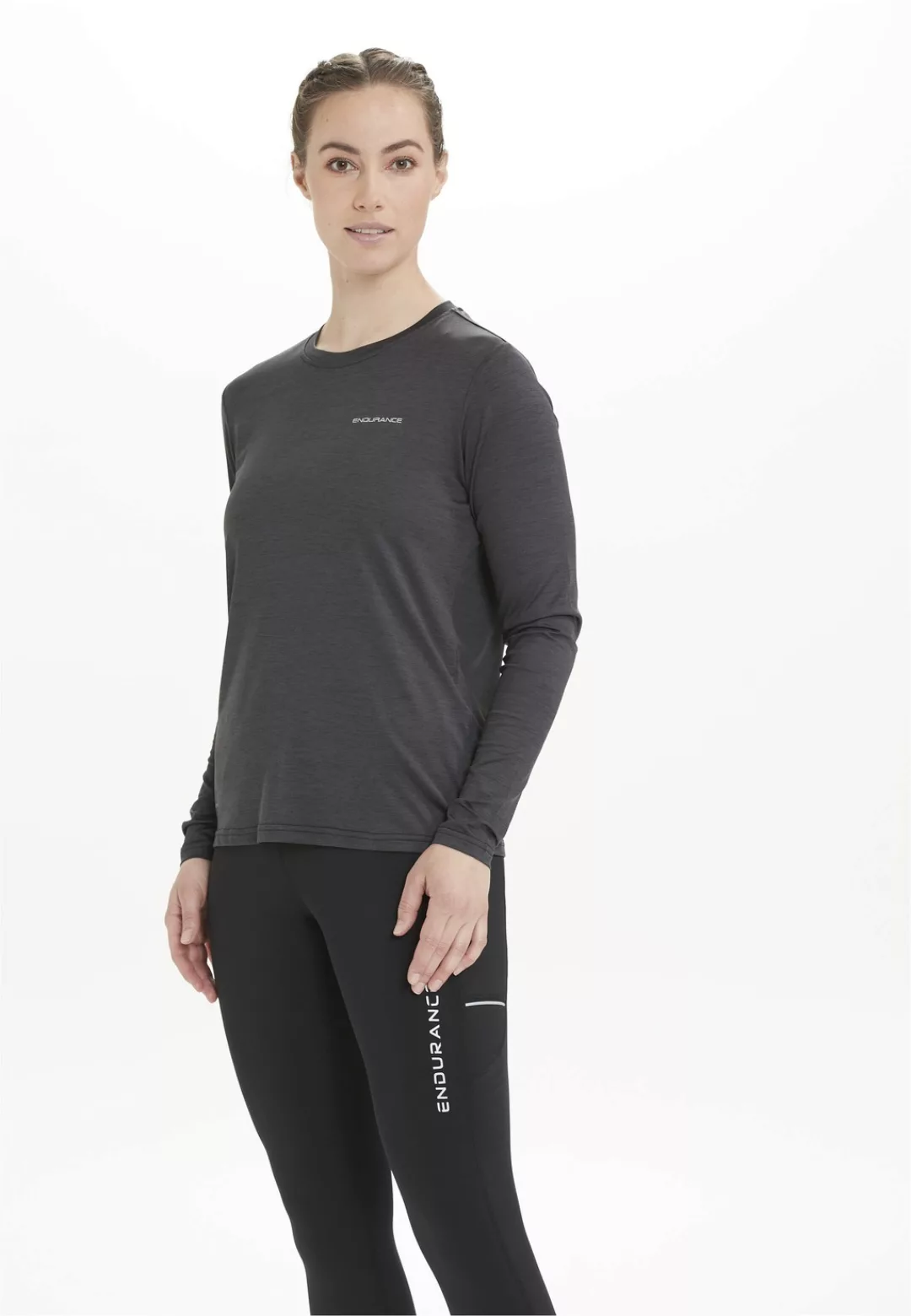 ENDURANCE Funktionsshirt "Maje Melange", (1 tlg.), mit innovativer QUICK DR günstig online kaufen