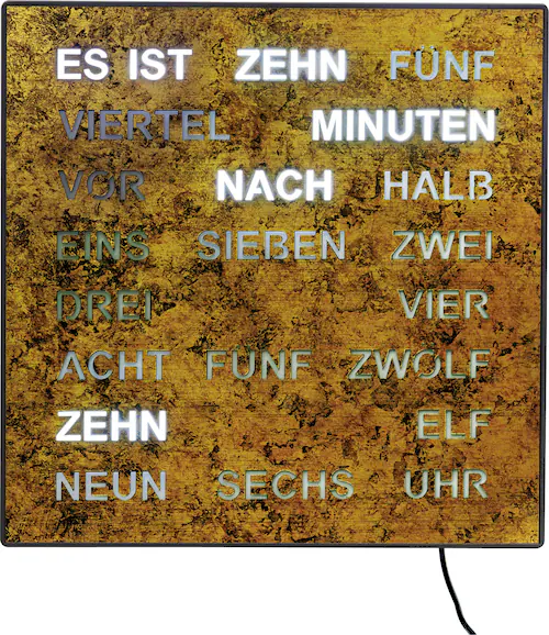 AMS Tischuhr »T1234«, (2 St.), Made in Germany,Büro,Wohnzimmer,Esszimmer, a günstig online kaufen