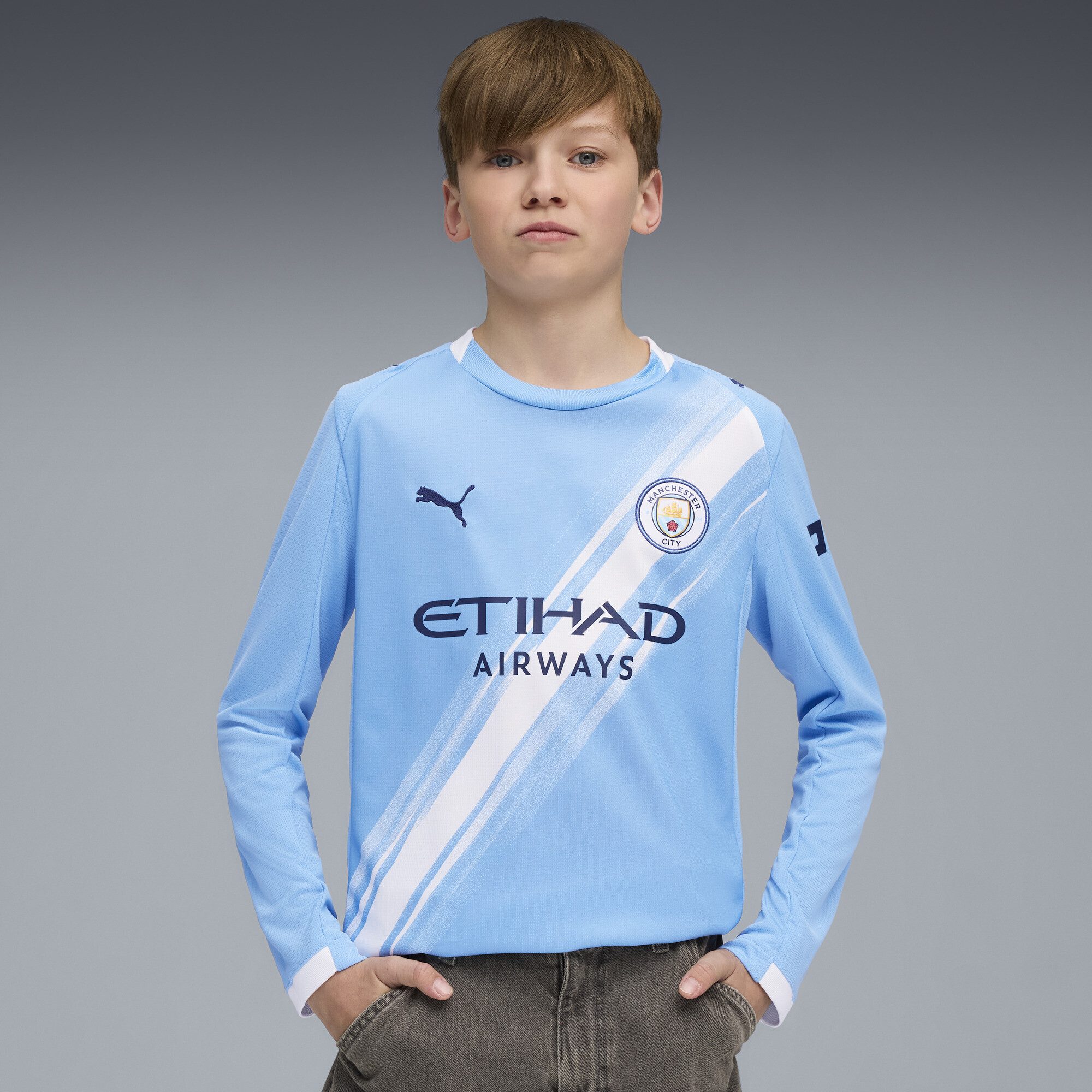 PUMA Trainingsshirt Manchester City 25/26 Langarm-Heimtrikot günstig online kaufen