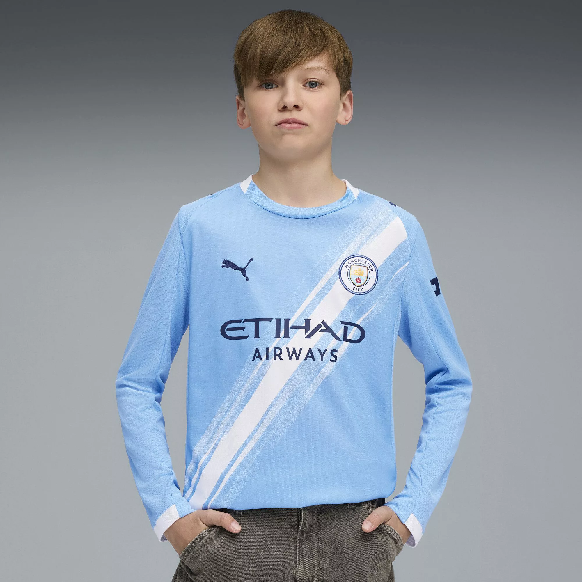 PUMA Trainingsshirt Manchester City 25/26 Langarm-Heimtrikot günstig online kaufen
