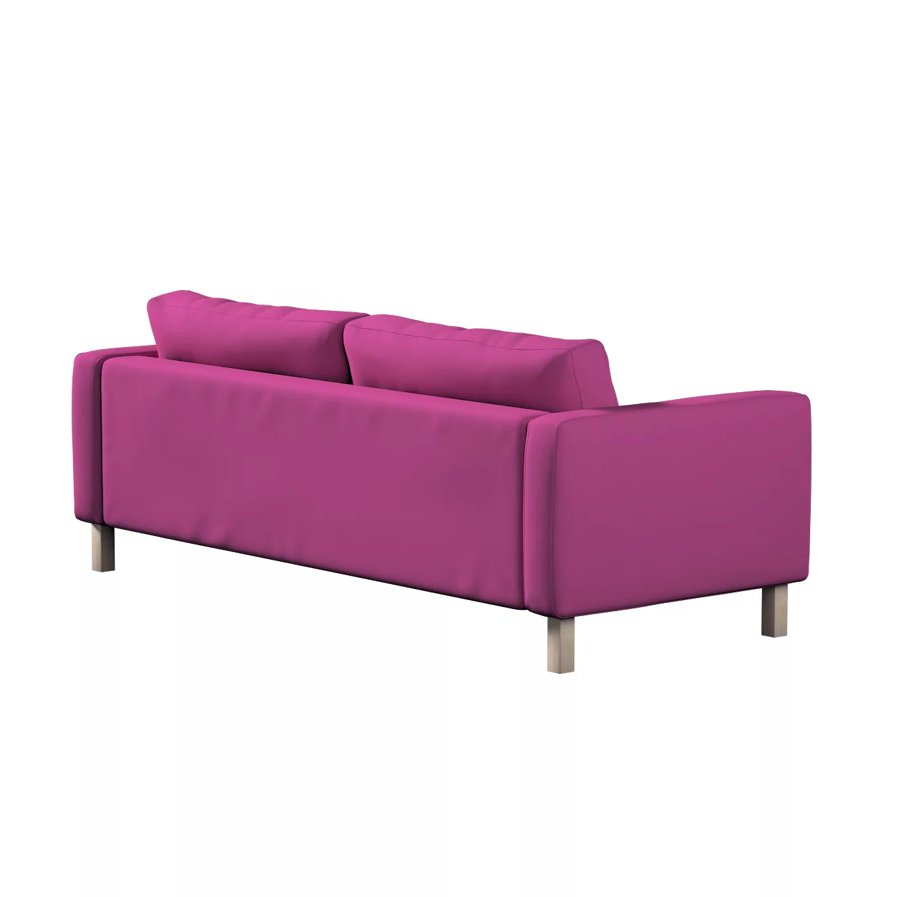 Bezug für Karlstad 3-Sitzer Sofa nicht ausklappbar, kurz, amarant, Bezug fü günstig online kaufen