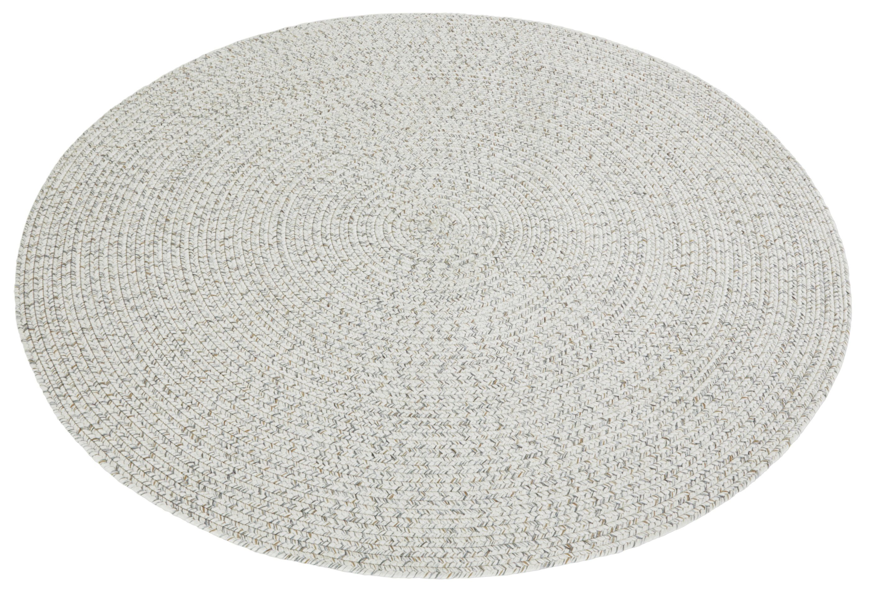 HANSE Home Teppich »Trenzado«, rund, 10 mm Höhe, In- & Outdoor, Handmade-Lo günstig online kaufen