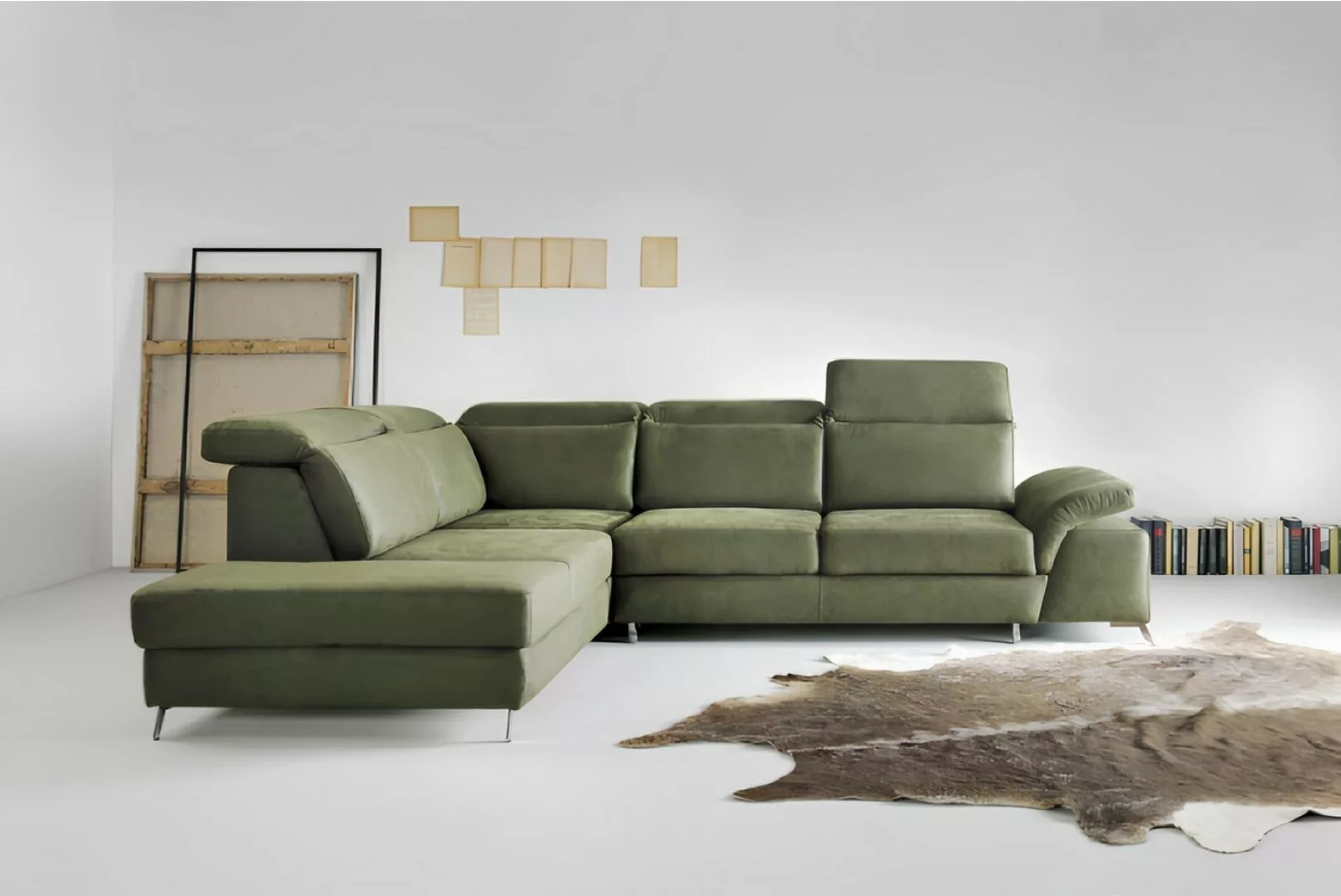 Xlmoebel Sofa Neuartiges Ecksofa für das Wohnzimmer mit Textilbezug - Desig günstig online kaufen