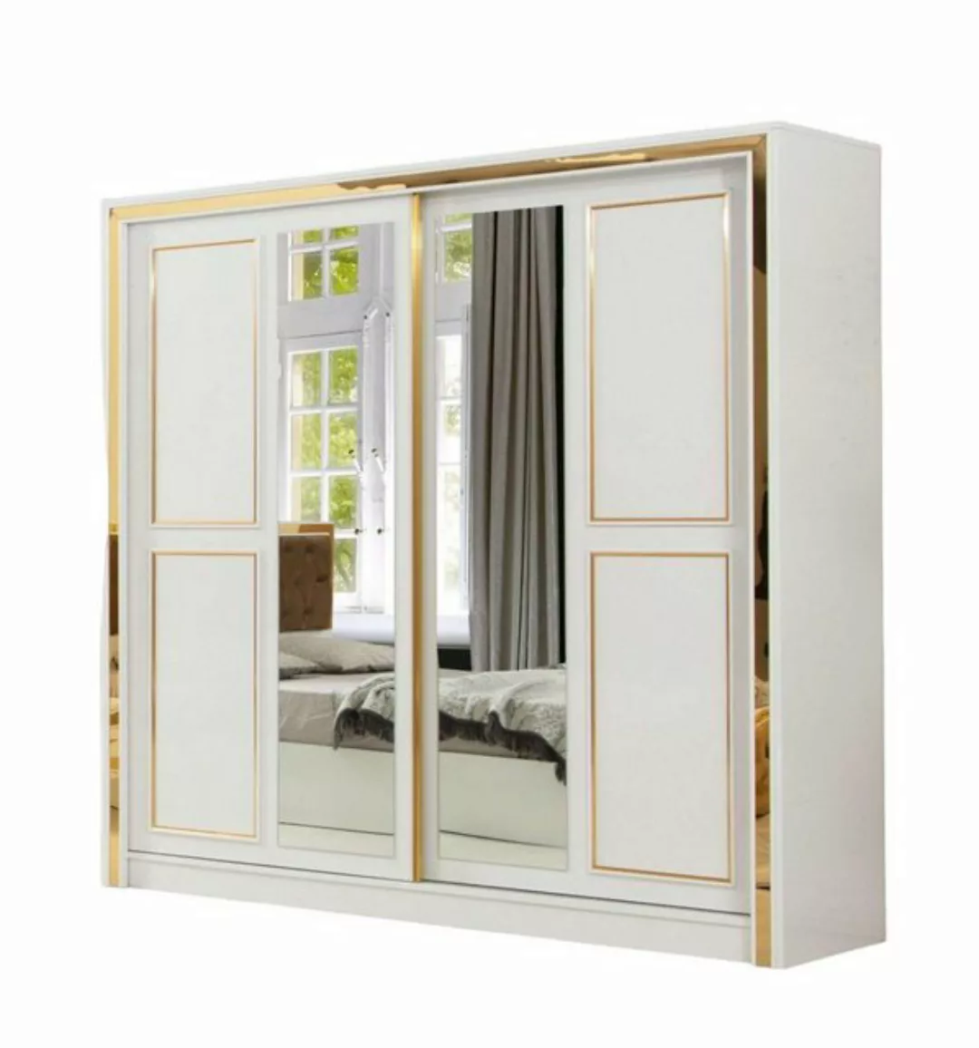 JVmoebel Kleiderschrank Moderner Kleiderschrank Luxus Designer Schlafzimmer günstig online kaufen