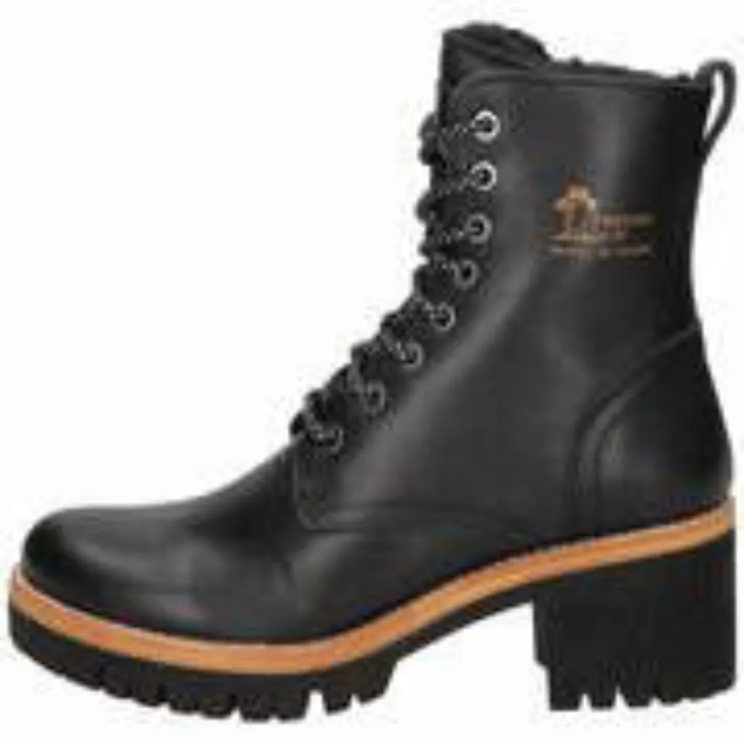 Panama Jack Schnürstiefelette Damen schwarz günstig online kaufen