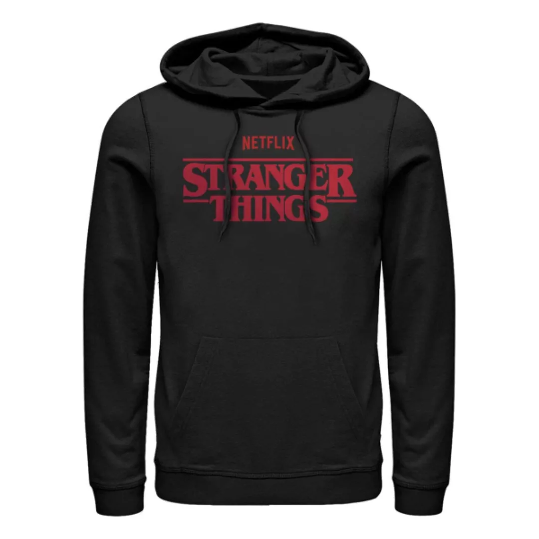 Netflix - Stranger Things - Logo Stranger - Unisex Hoodie günstig online kaufen