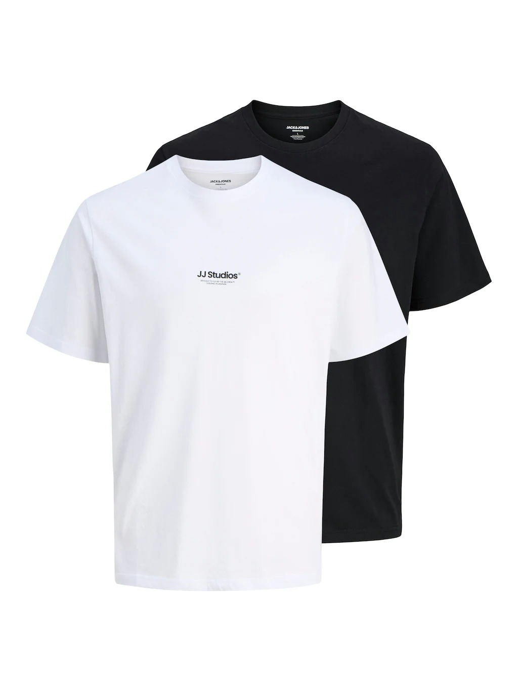 Jack & Jones Kurzarmshirt "JJESOHO TEE SS CREW NECK 2PK MP", (Packung, 2 tl günstig online kaufen