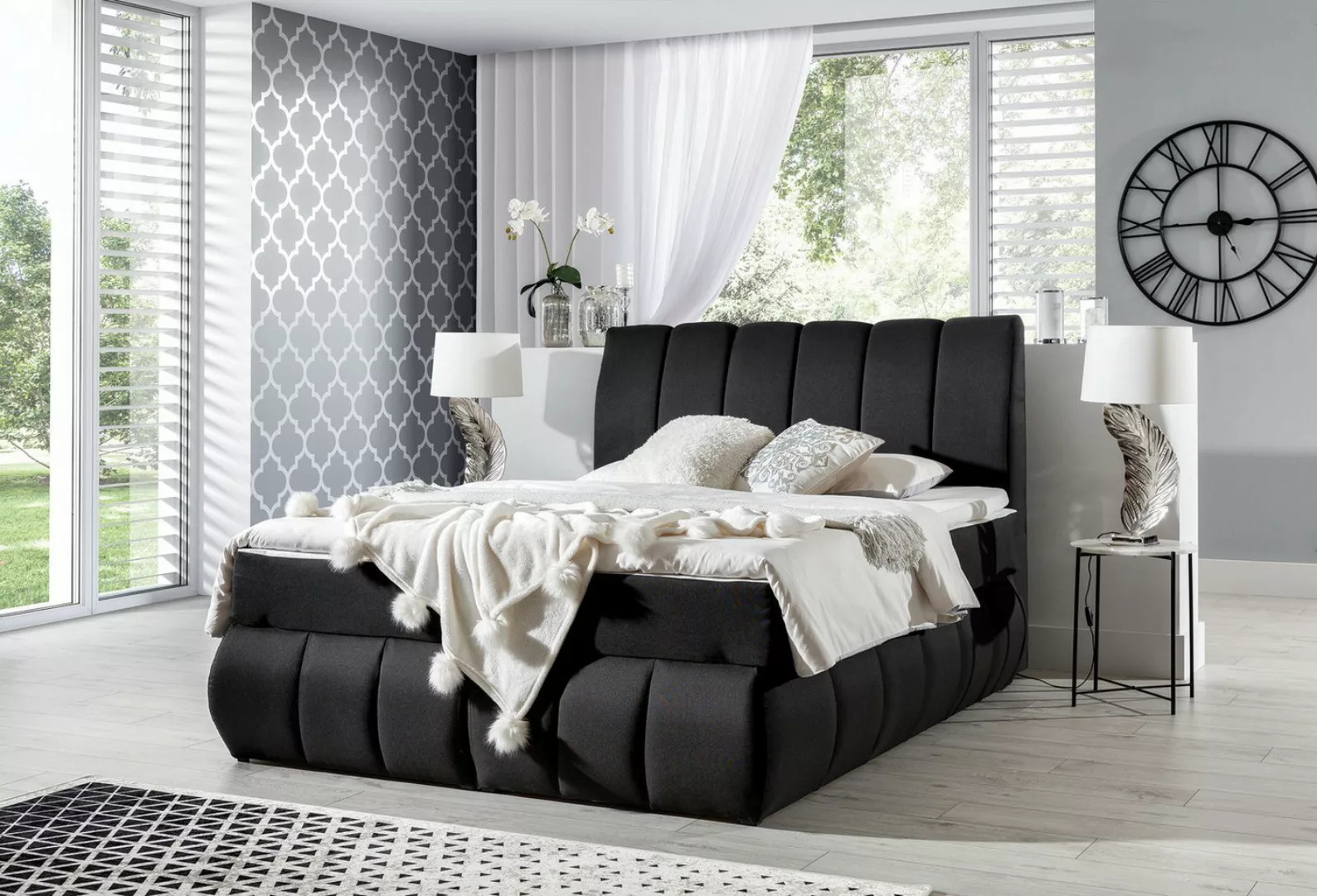 ALTDECOR Boxspringbett RAVICO (Bettkasten, H3 Matratze Bonellfederung, Topp günstig online kaufen