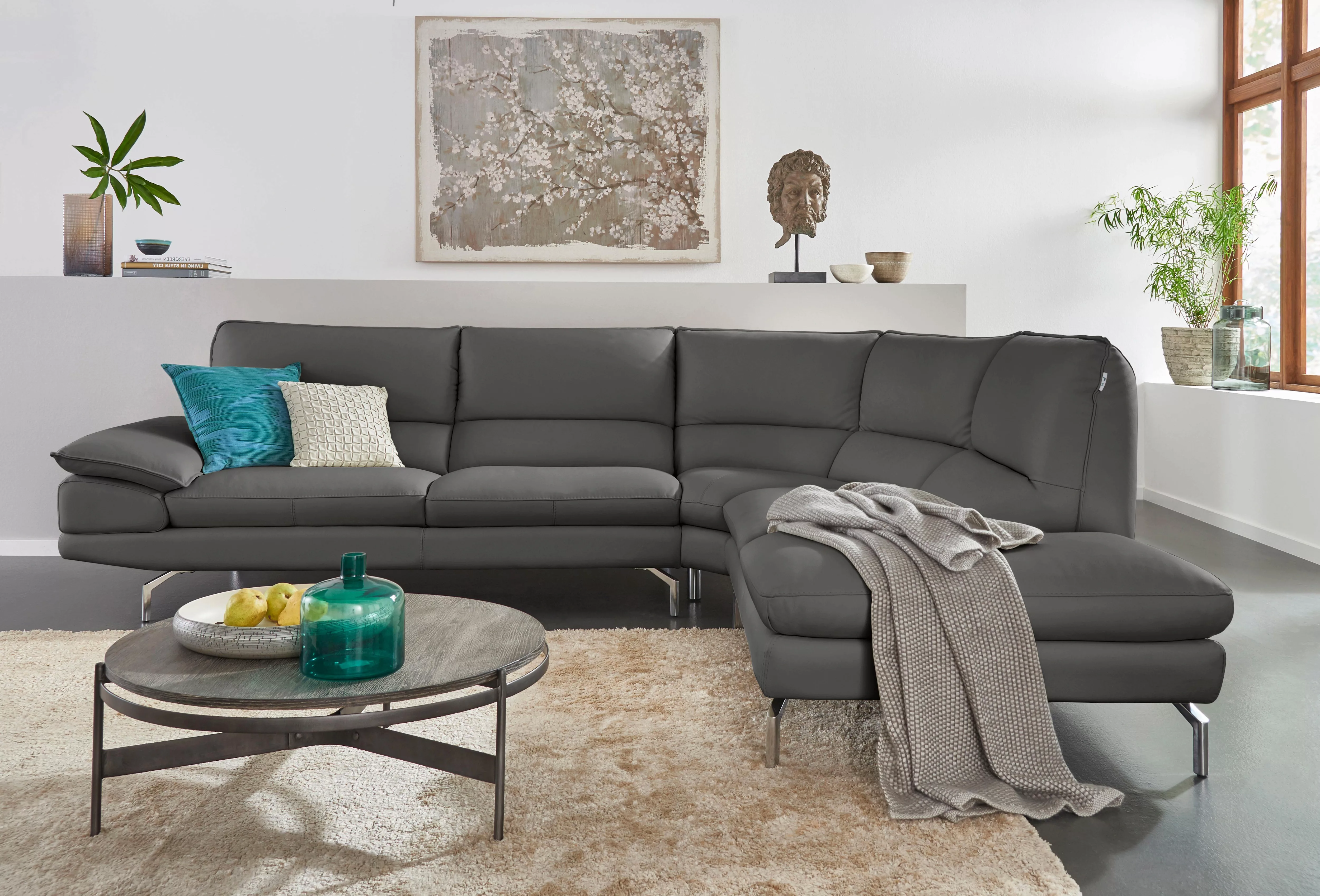 CALIA ITALIA Ecksofa "Dave, italienisches Designsofa L-Form, erstklassiger günstig online kaufen