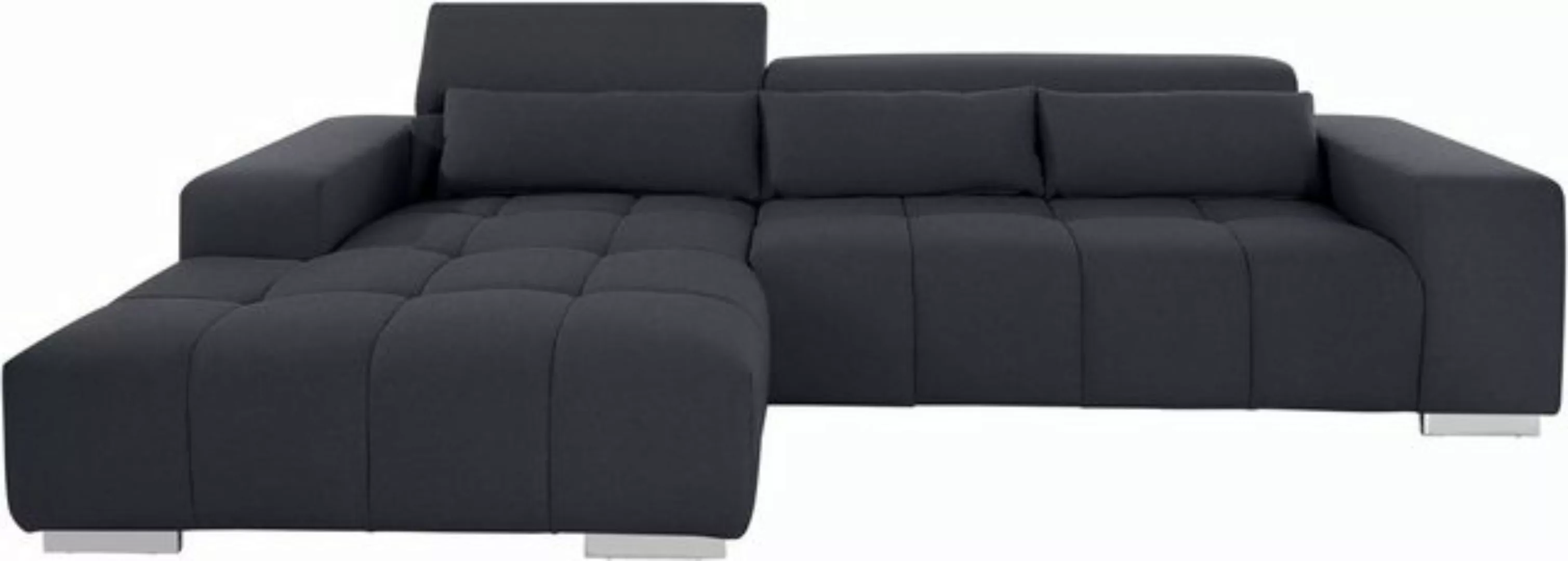 COTTA Ecksofa Orion L-Form, mit Recamiere, inkl. verstellbaren Kopfstützen günstig online kaufen