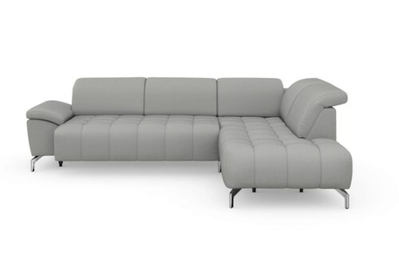 sit&more Ecksofa »Cool L-Form«, wahlweise mit Kopfteilverstellung und Vorzi günstig online kaufen