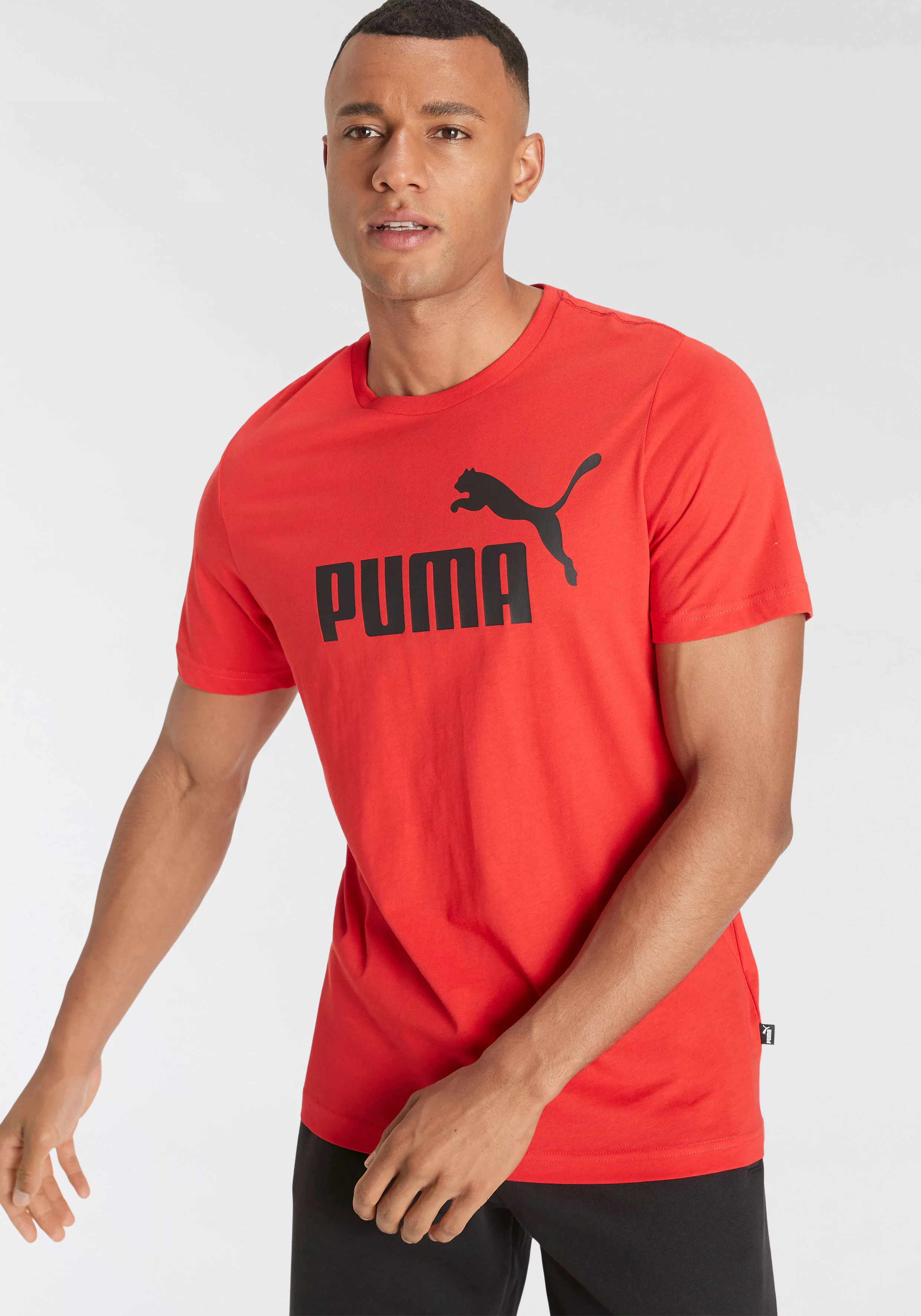 PUMA Essentials Logo Herren T-Shirt | Mit Aucun | Rot | Größe: 3XL günstig online kaufen