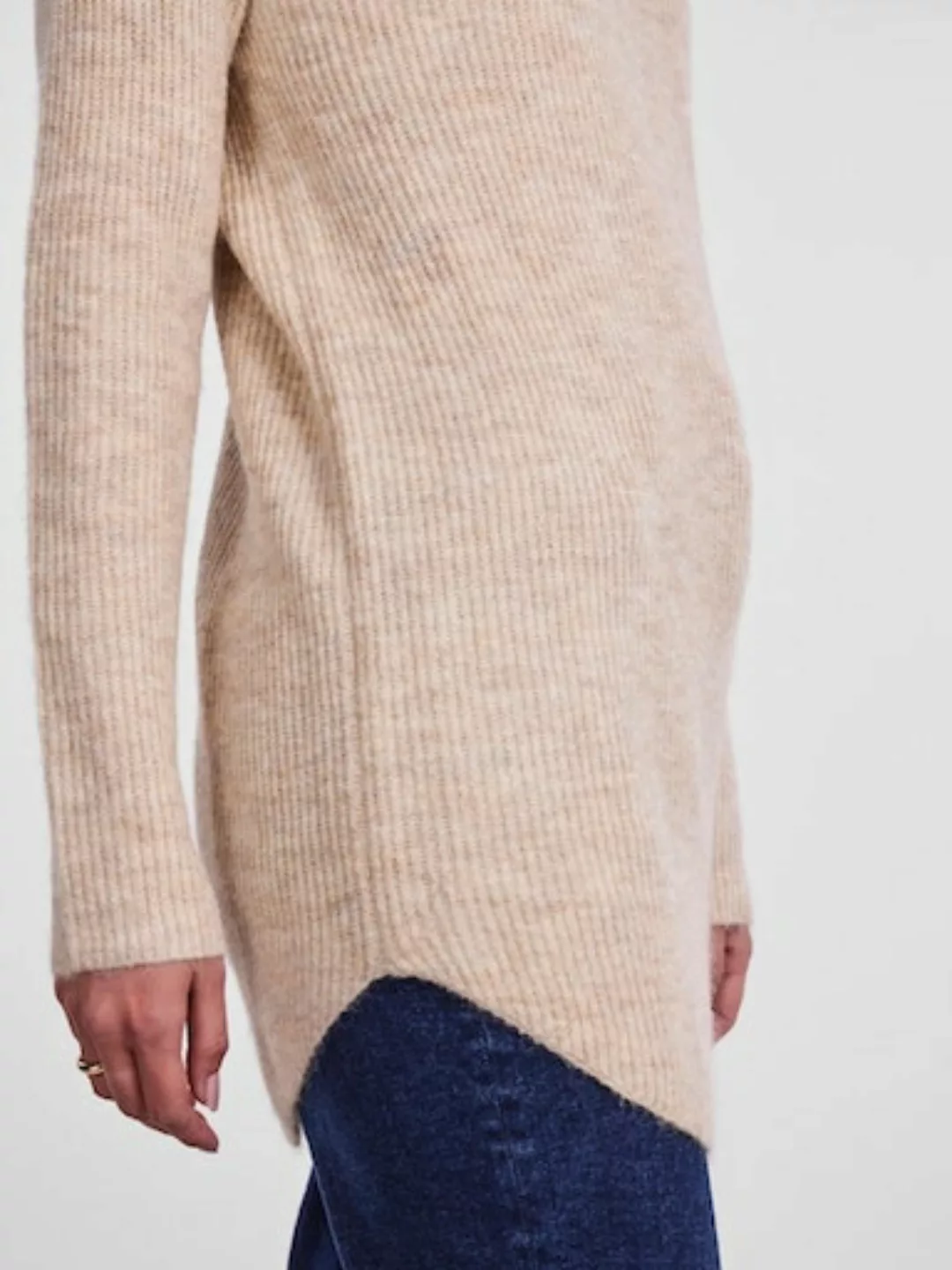 pieces Rollkragenpullover PCELLEN LS LONG KNIT NOOS BC günstig online kaufen