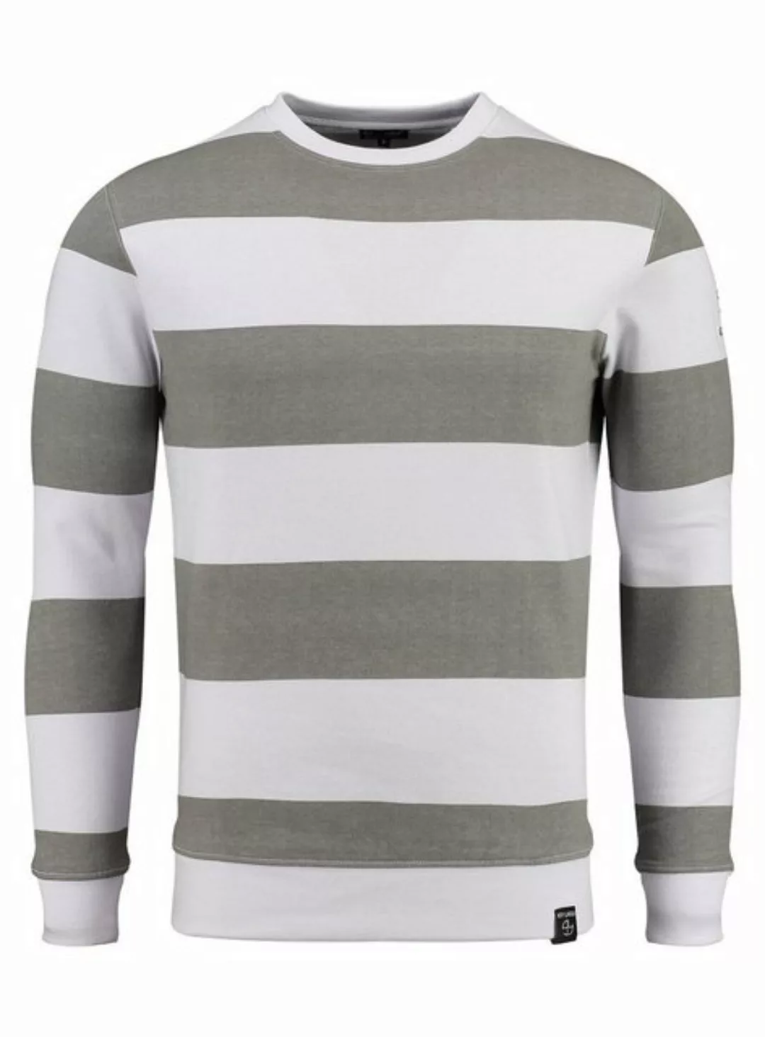Key Largo Rundhalspullover für Herren Penalty Sweatshirt Kontrast Look MSW0 günstig online kaufen