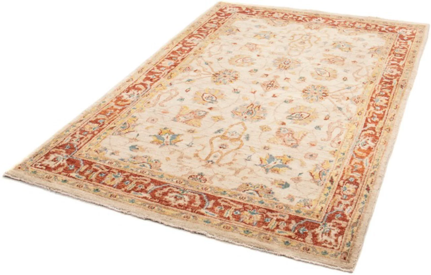 morgenland Orientteppich »Ziegler - 186 x 125 cm - beige«, rechteckig, 6 mm günstig online kaufen