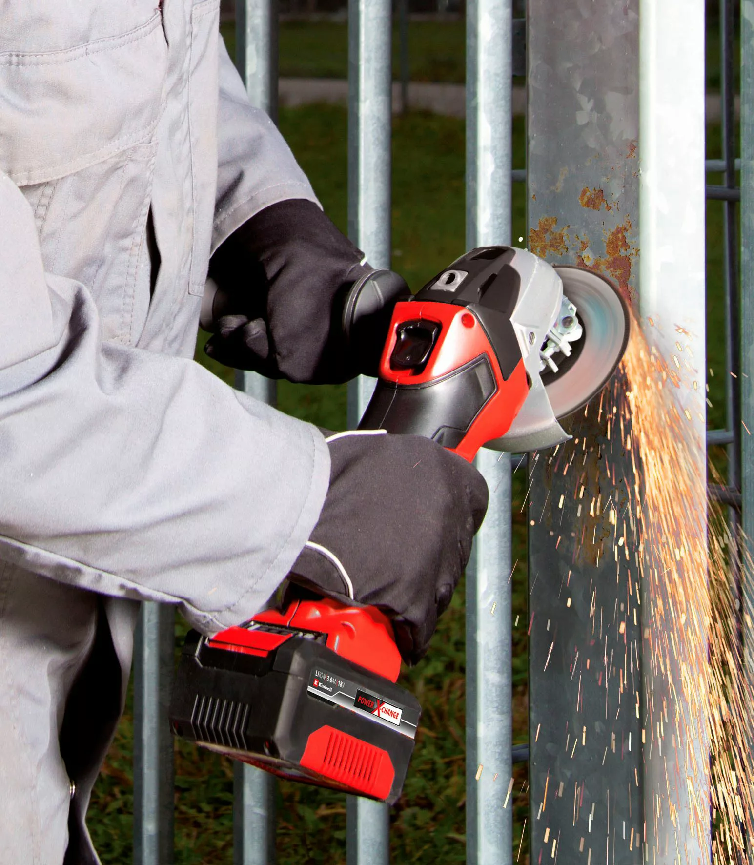 Einhell Akku-Winkelschleifer TC-AG 18/115 Li-Solo, max. günstig online kaufen