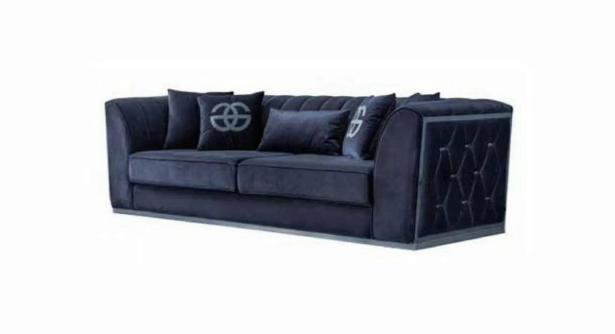 JVmoebel 3-Sitzer Wohnzimmer Sofa Dreisitzer Couch Sofamöbel Textilcouch Mo günstig online kaufen