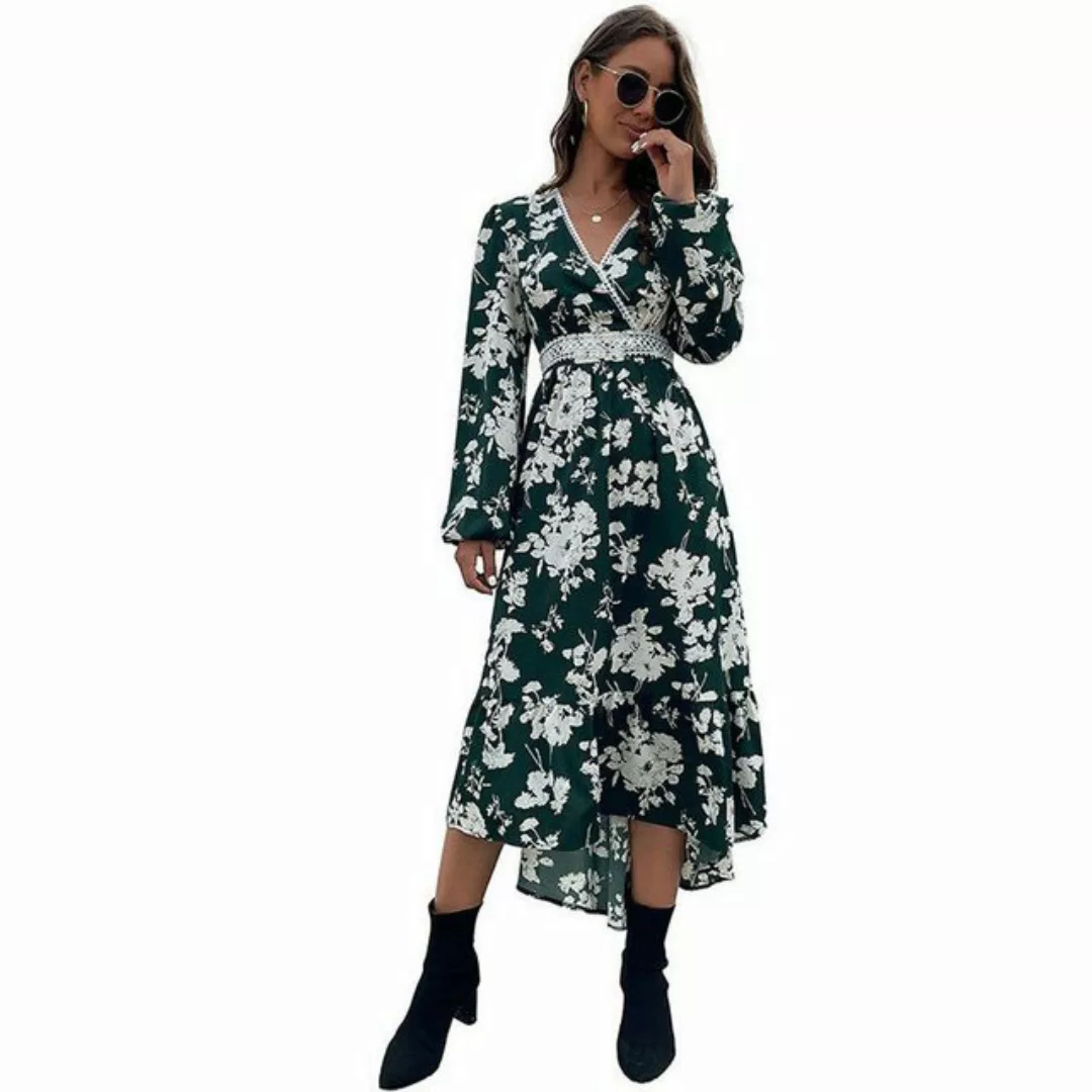 AFAZ New Trading UG Sommerkleid Modisches Damenkleid Rüschenkanteunregelmäß günstig online kaufen