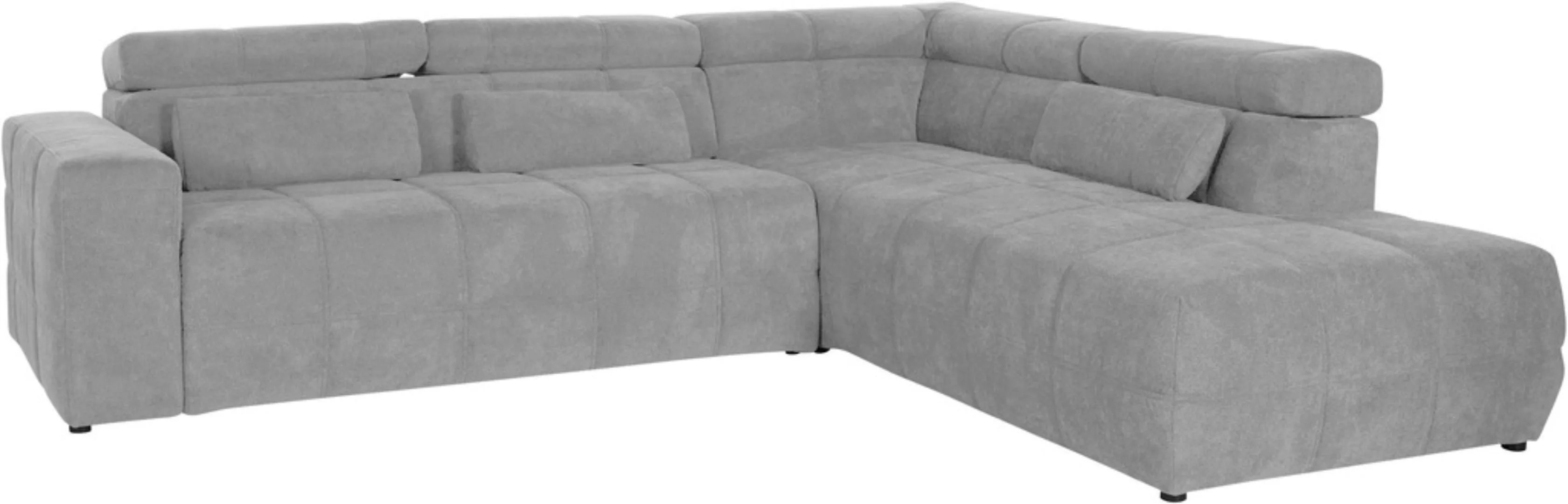 DOMO collection Ecksofa "Cunelli L-Form", wahlweise inklusive 6-fach verste günstig online kaufen