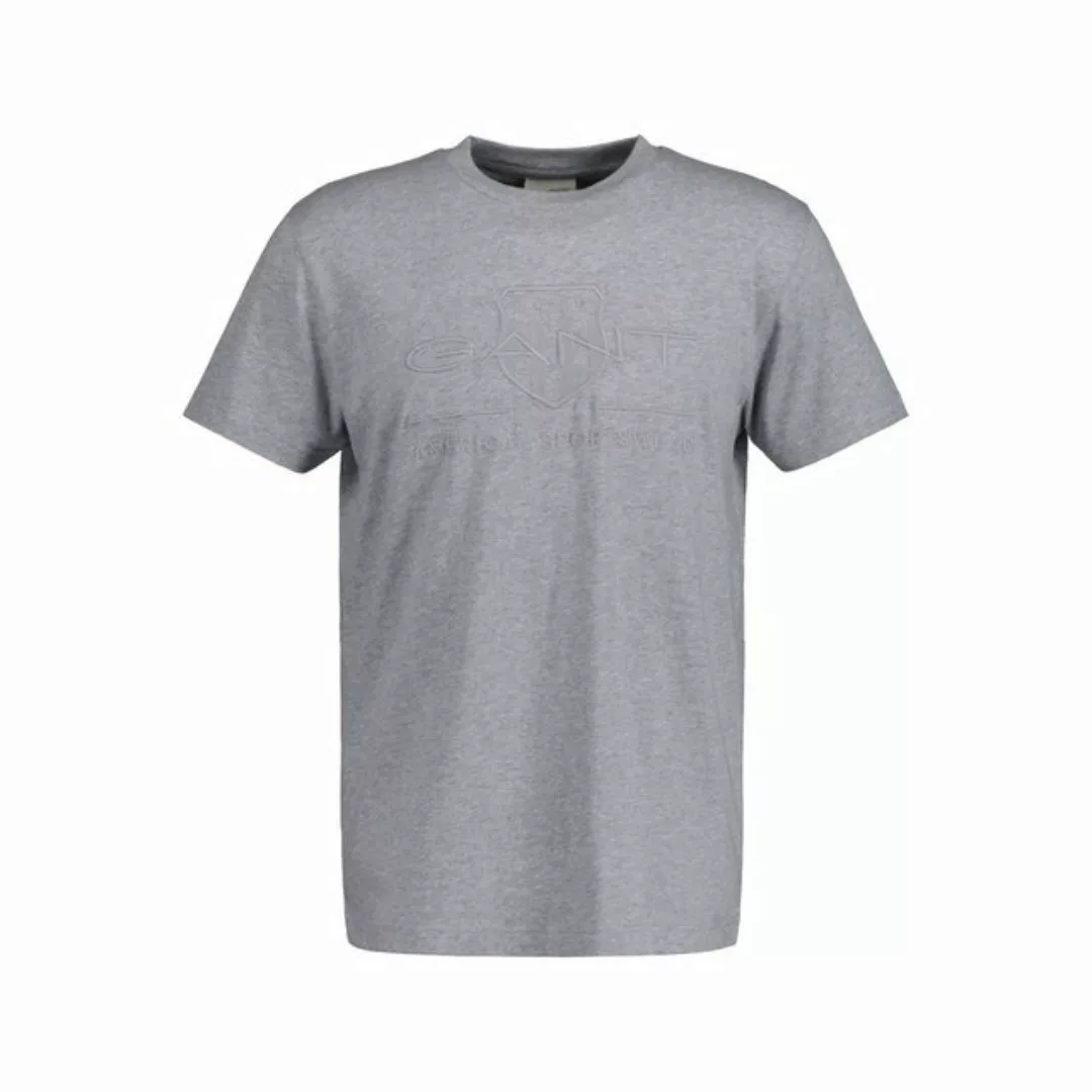 Gant T-Shirt Herren T-Shirt - REG TONAL SHIELD T-SHIRT günstig online kaufen