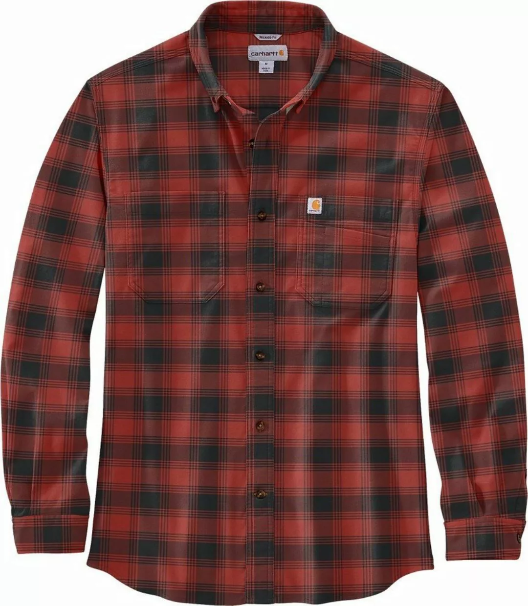 Carhartt Outdoorhemd Carhartt Herren Langarmhemd Flannel L/S Plaid Shirt günstig online kaufen