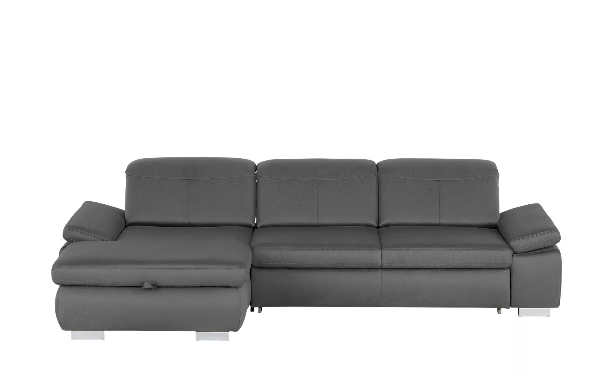 Ecksofa  Kathrin - grau - 309 cm - 85 cm - 195 cm - Polstermöbel > Sofas > günstig online kaufen