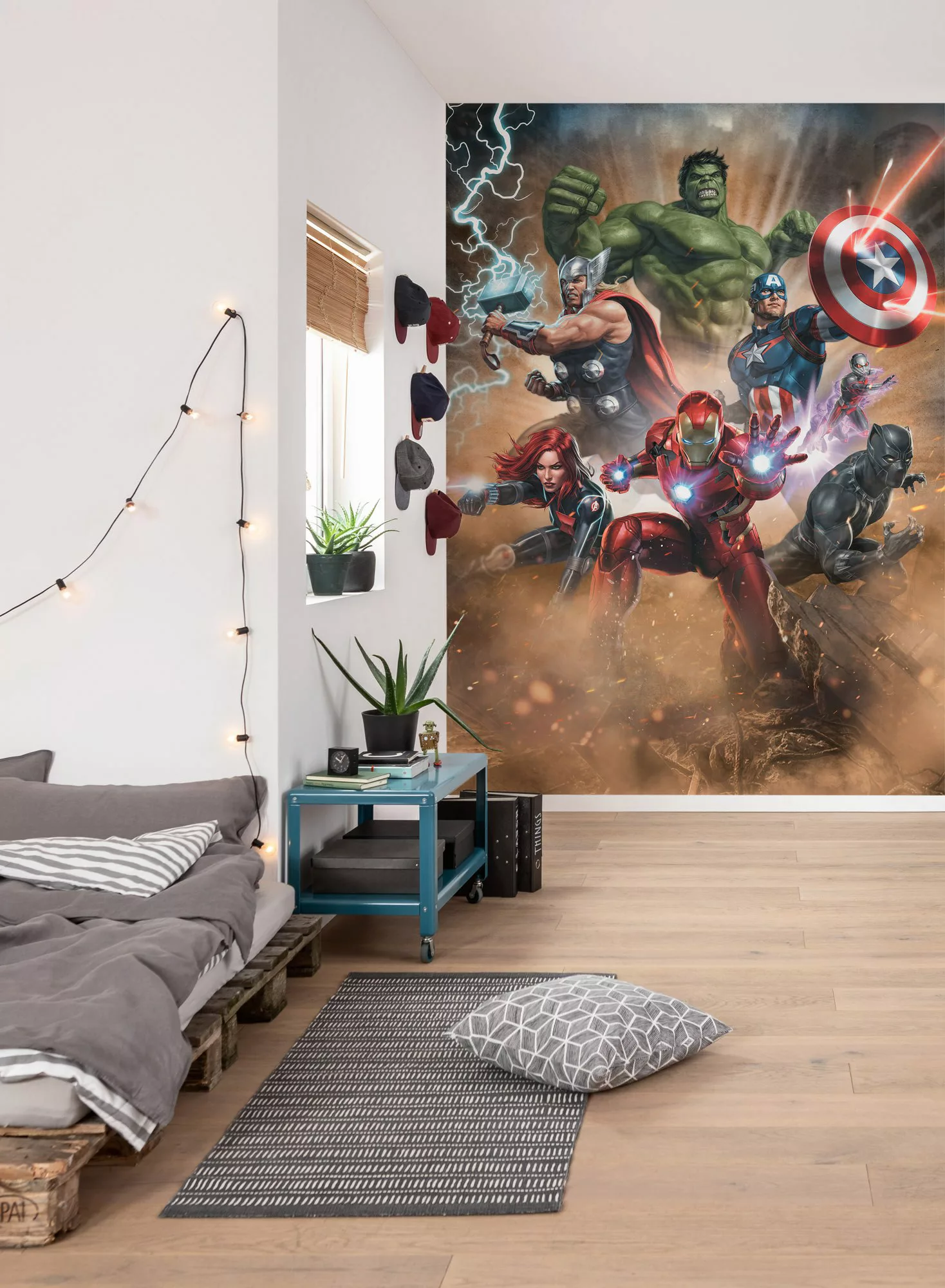 Komar Fototapete Avengers Superpower IADX4-079 B/H: ca. 200x280 cm günstig online kaufen