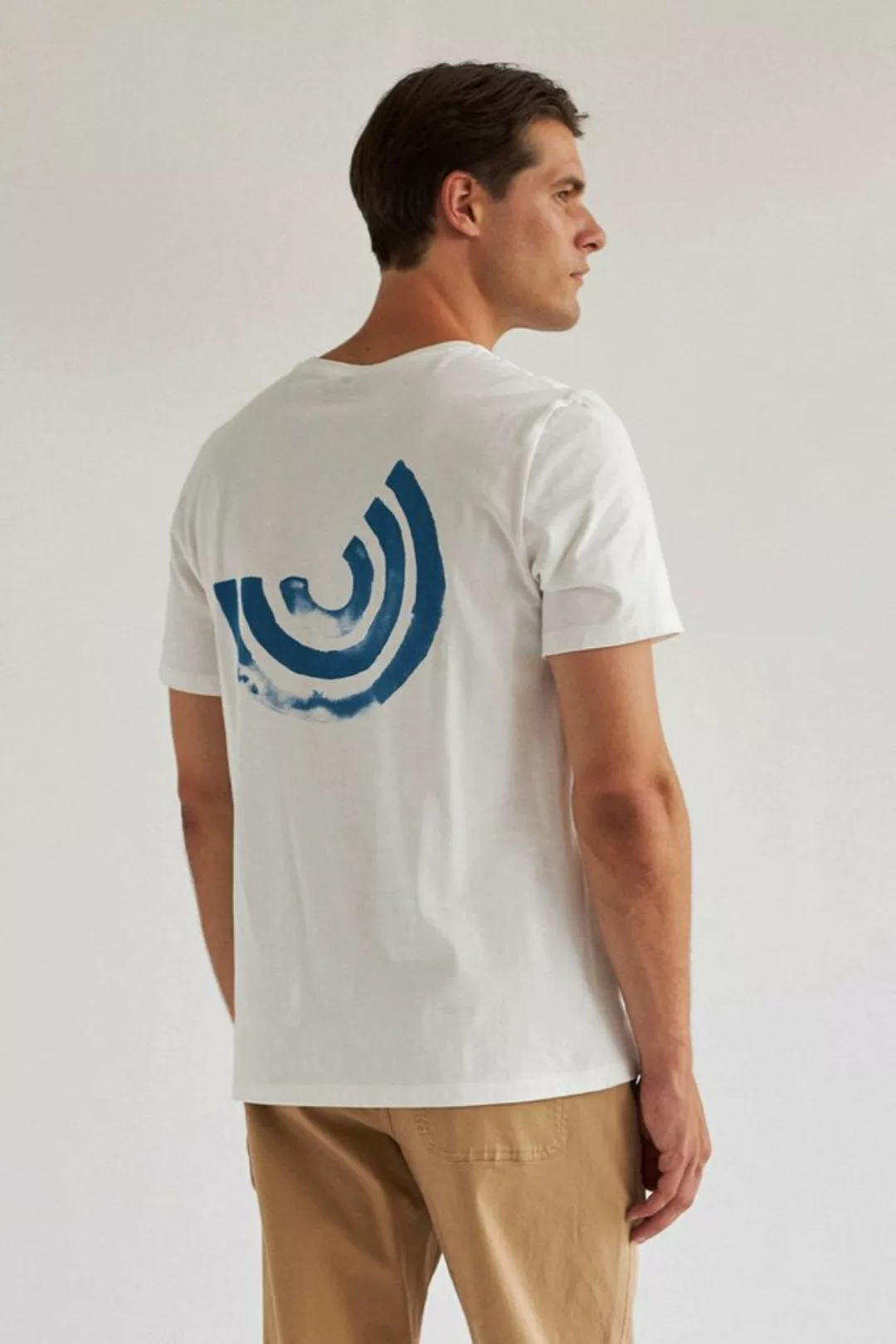 TWOTHIRDS T-Shirt Kubu - White Veganer T-Shirt aus recycelten Materialien günstig online kaufen