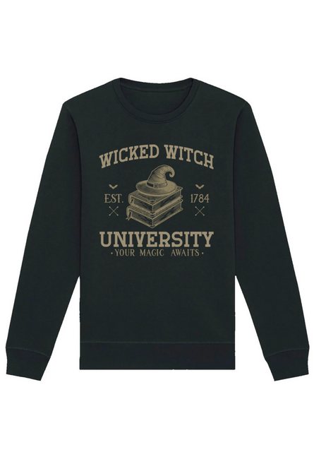 F4NT4STIC Sweatshirt Halloween University Wicked witch Premium Qualität günstig online kaufen