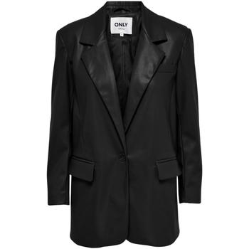 ONLY Lederimitat-Blazer ONLLANA L/S OVS FAUX LEA BLAZER TLR NOOS günstig online kaufen