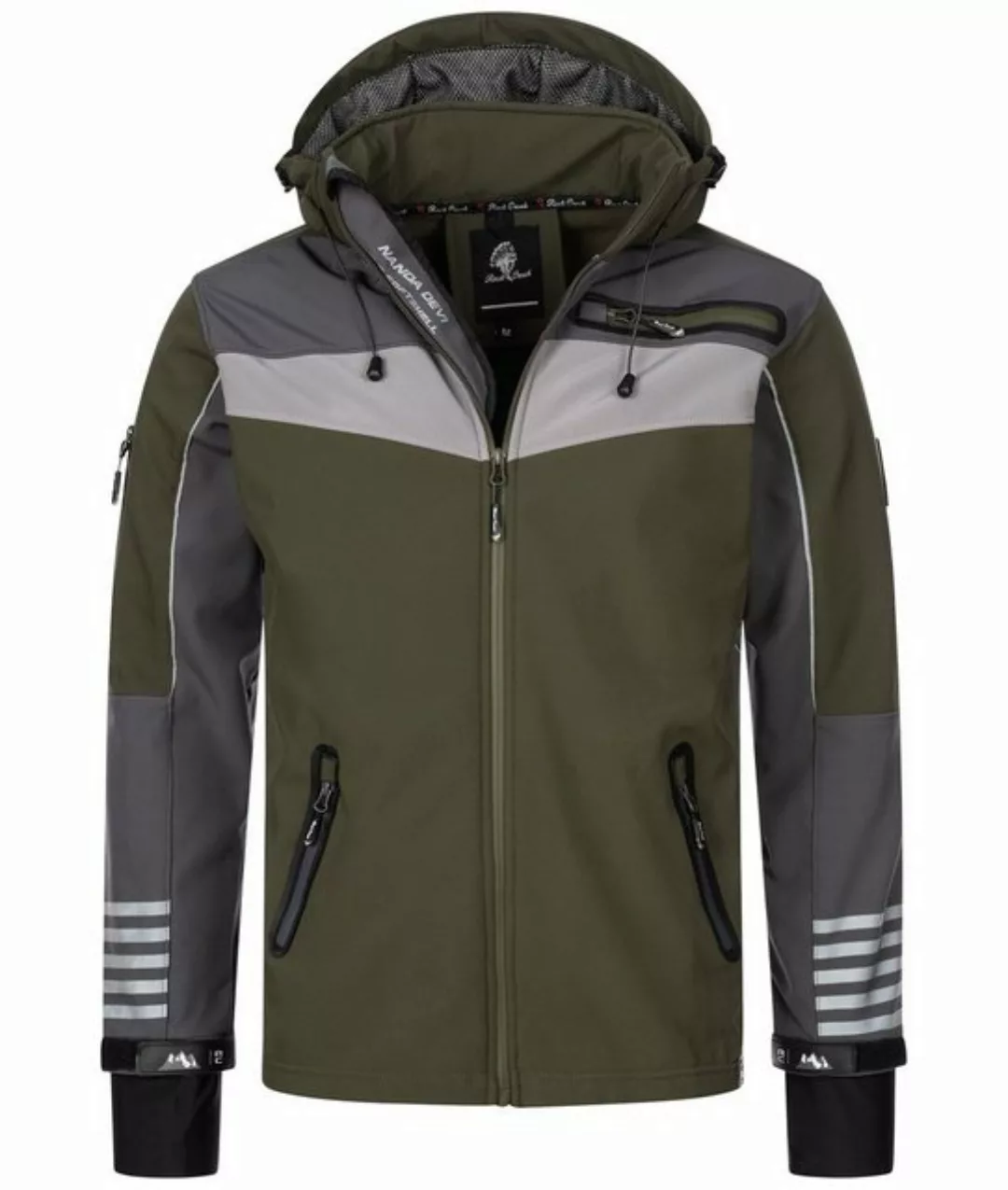 Rock Creek Softshelljacke Herren Softshelljacke Wanderjacke H-288 günstig online kaufen