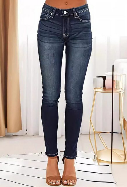 CHENIN Skinny-fit-Jeans Schlank machende damenjeans mit hohem stretchanteil günstig online kaufen