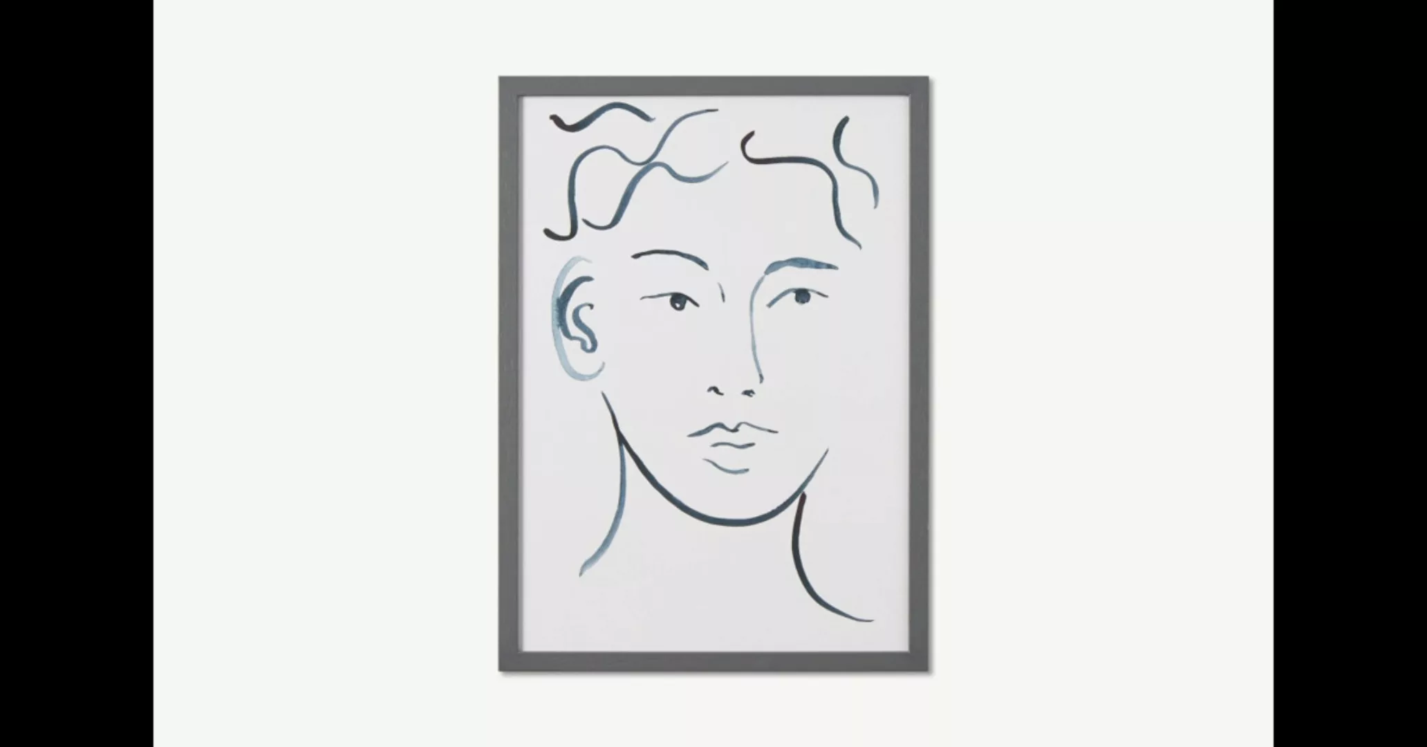 Frances Costelloe 'Face Forwards' Limited Edition gerahmter Kunstdruck (A3) günstig online kaufen