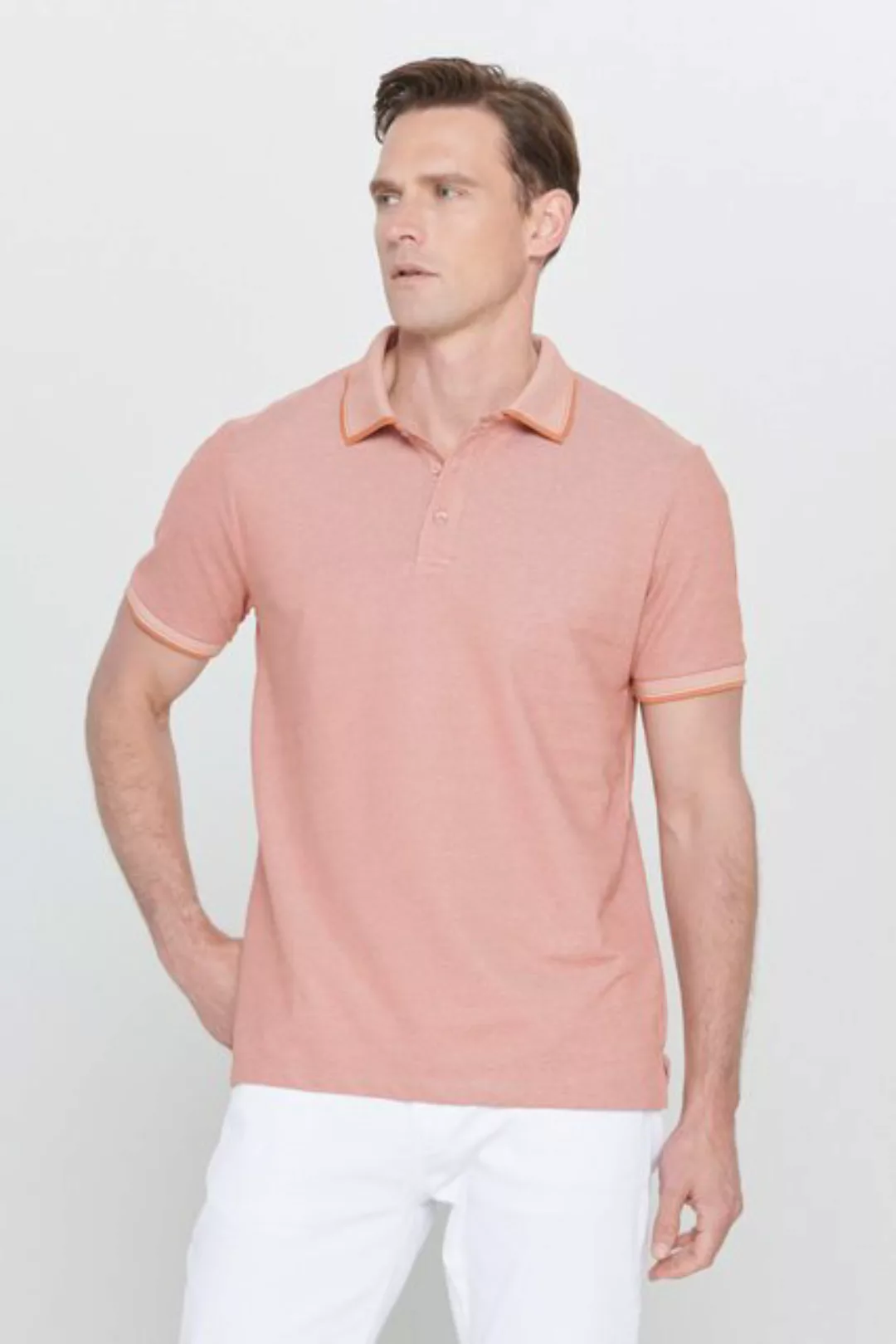 AC&Co Poloshirt AC&CO Poloshirt Männlich Slim Fit günstig online kaufen