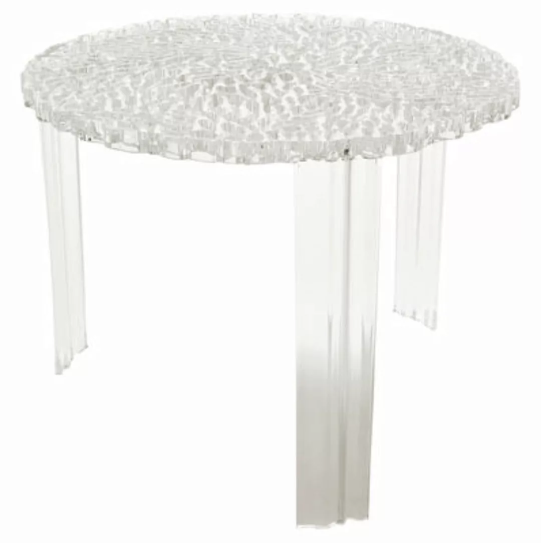 Couchtisch T-Table Alto plastikmaterial transparent - Kartell - Transparent günstig online kaufen