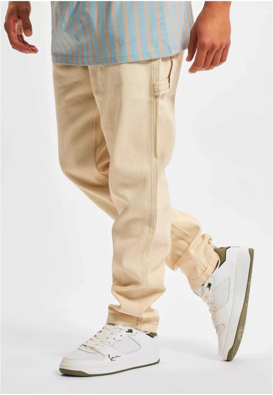 Karl Kani Stoffhose "Karl Kani Herren KU221-016-1 KK OG Ecru Pants", (1 tlg günstig online kaufen