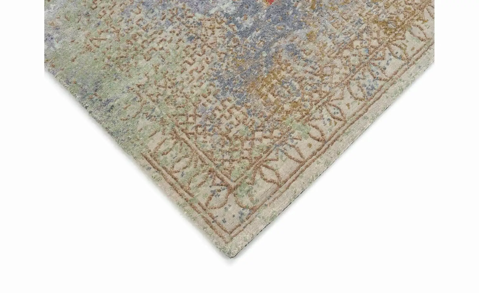 Musterring Teppich   ¦ mehrfarbig ¦ Seide,Wolle ¦ Maße (cm): B: 70 H: 0,8 T günstig online kaufen