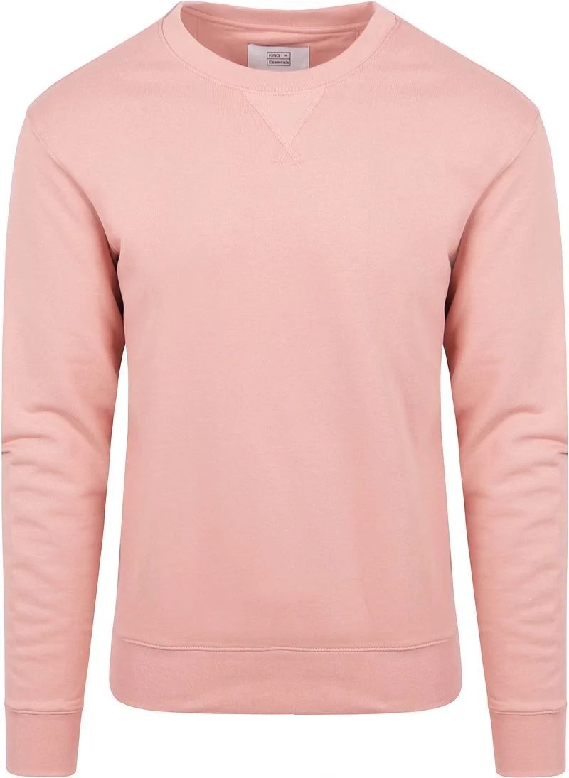 King Essentials The George Sweater Rosa - Größe XXL günstig online kaufen