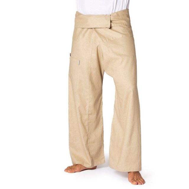 PANASIAM Wellnesshose Thai Fischerhose Hanf bequeme Unisex Wickelhose aus H günstig online kaufen