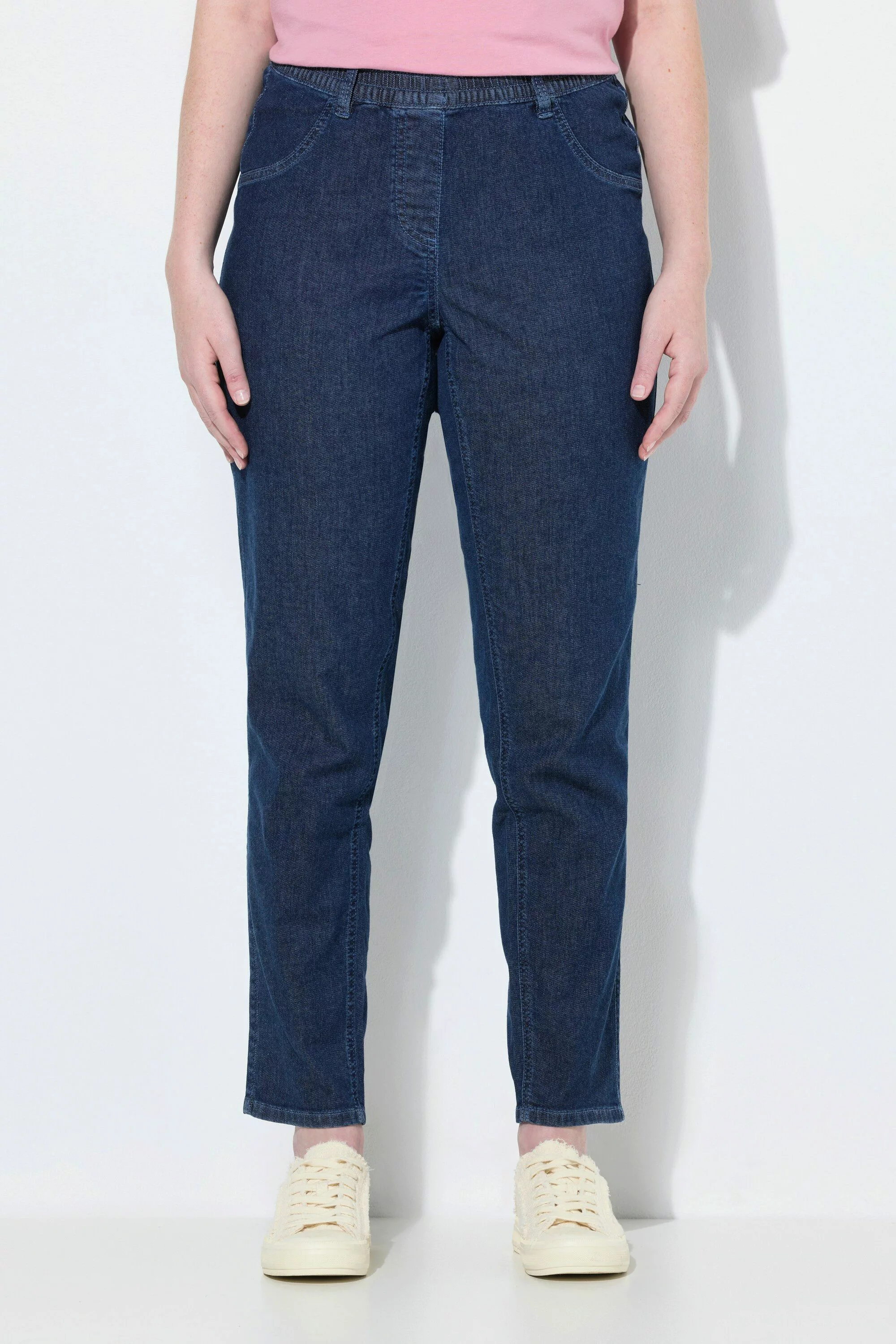 Ulla Popken 5-Pocket-Jeans Jeggings Jeansoptik schmales günstig online kaufen