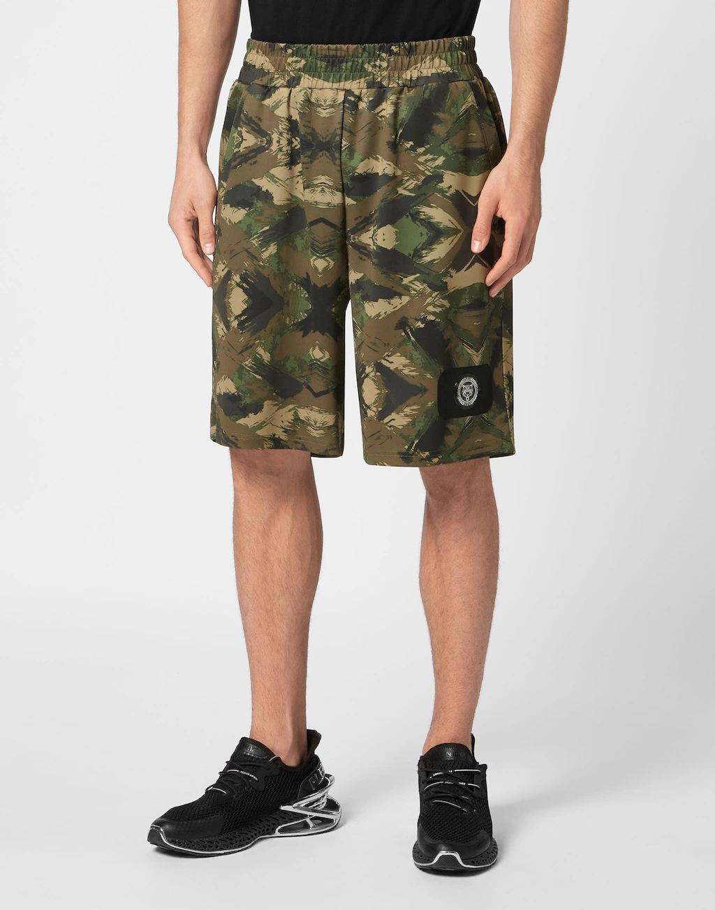 PLEIN SPORT Jogg-Bermudas "Camouflage" günstig online kaufen