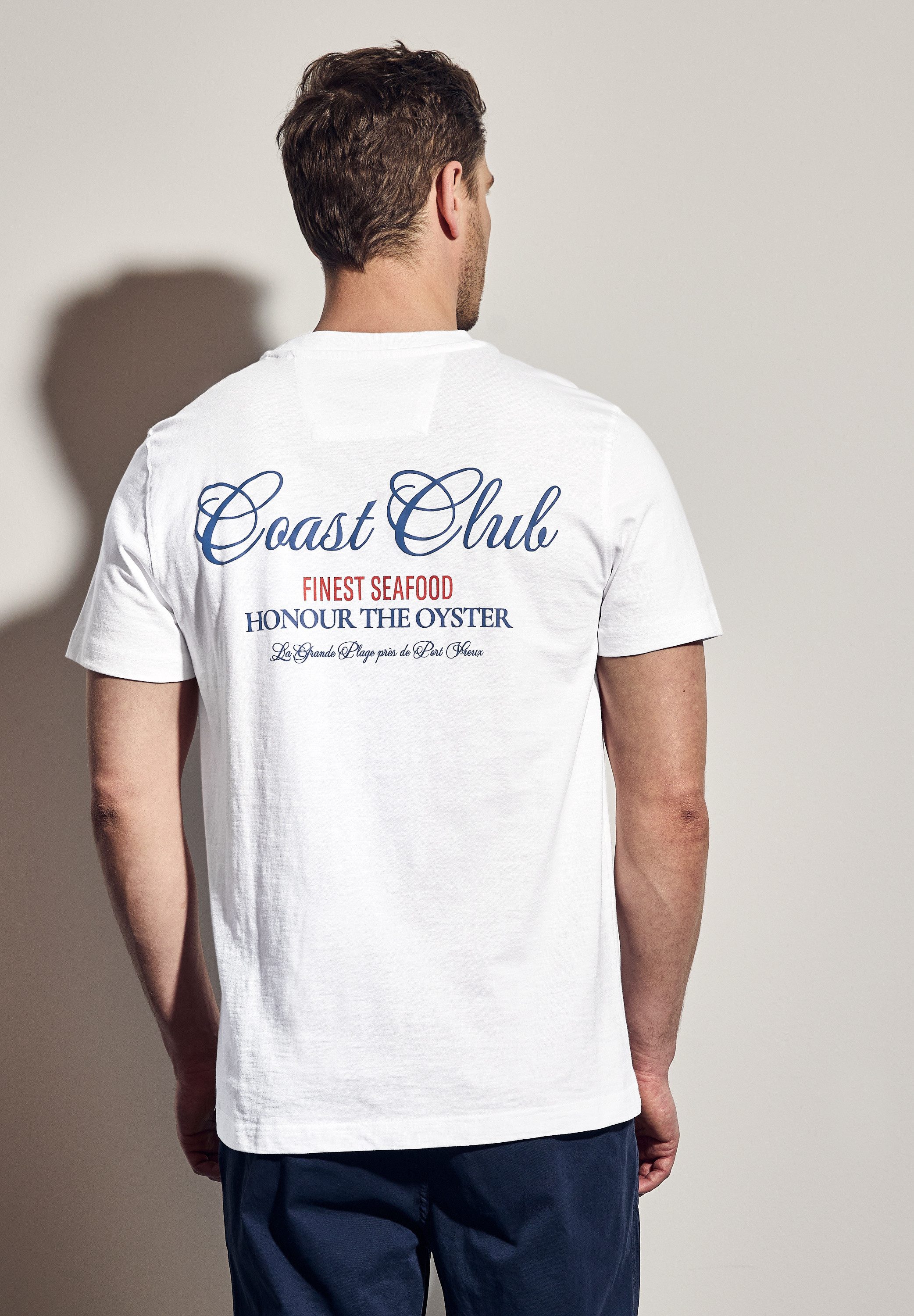 STREET ONE MEN T-Shirt, aus reiner Baumwolle günstig online kaufen