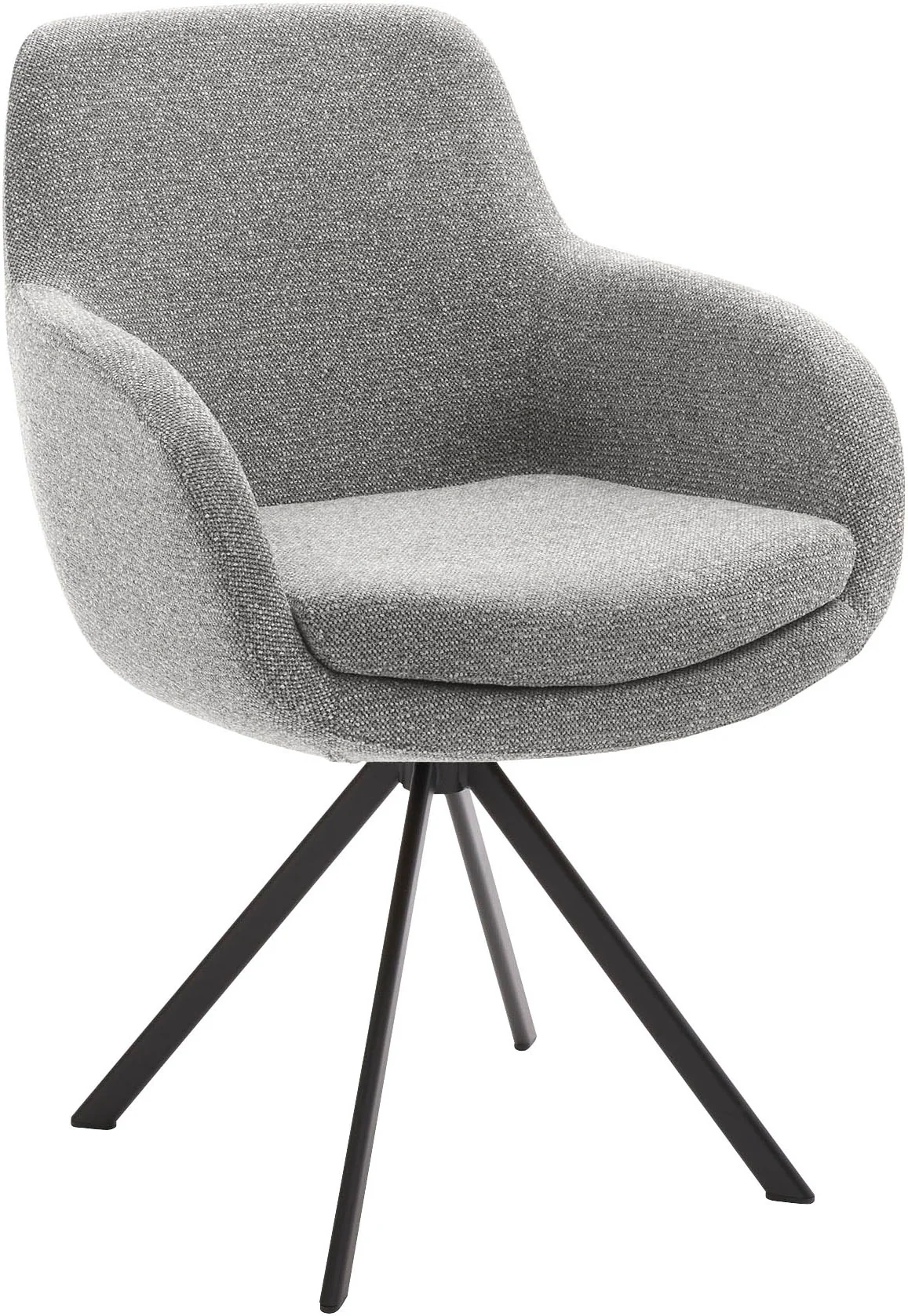 Musterring Esszimmerstuhl "Tavia", (Set), 2 St., Chenille, Stativgestell Ei günstig online kaufen