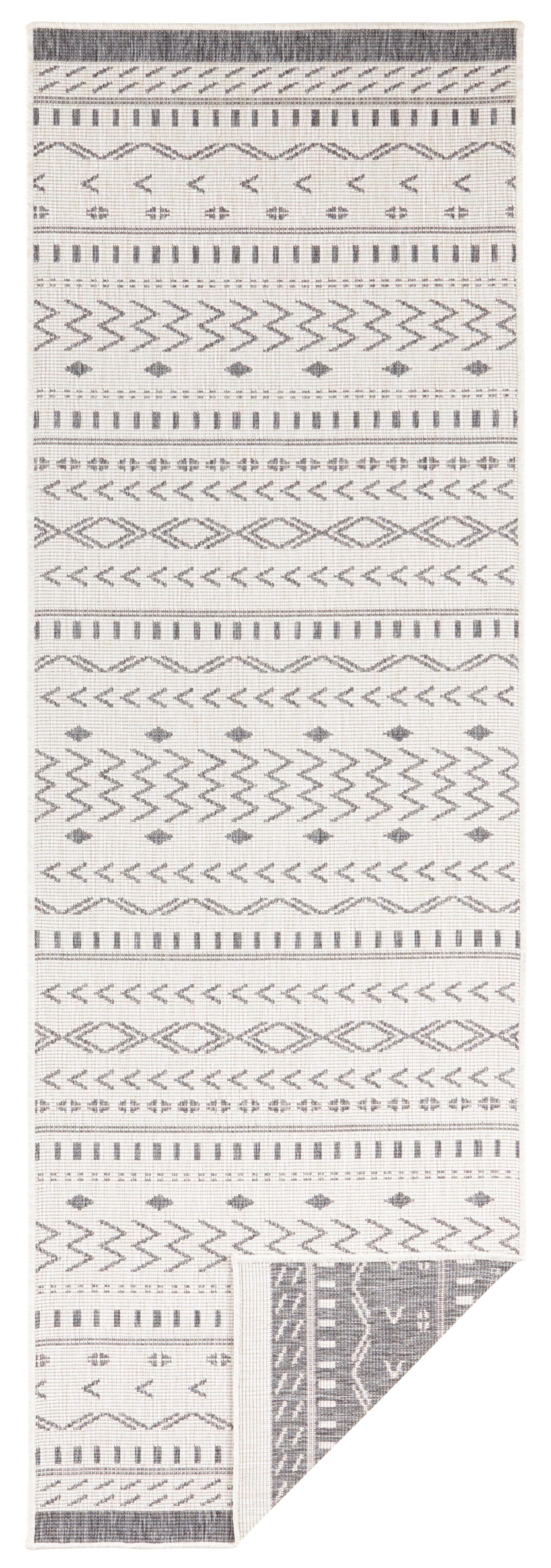 HANSE Home Teppich »Kuba Wendeteppich«, rechteckig, 5 mm Höhe, In-& Outdoor günstig online kaufen