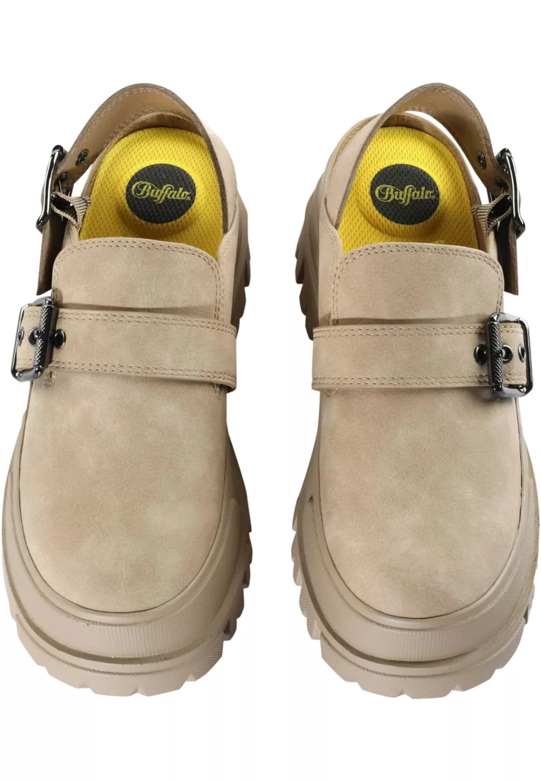 Buffalo Sandale "Buffalo Damen Buffalo Aspha Clog Snd Vegan Nubuck" günstig online kaufen